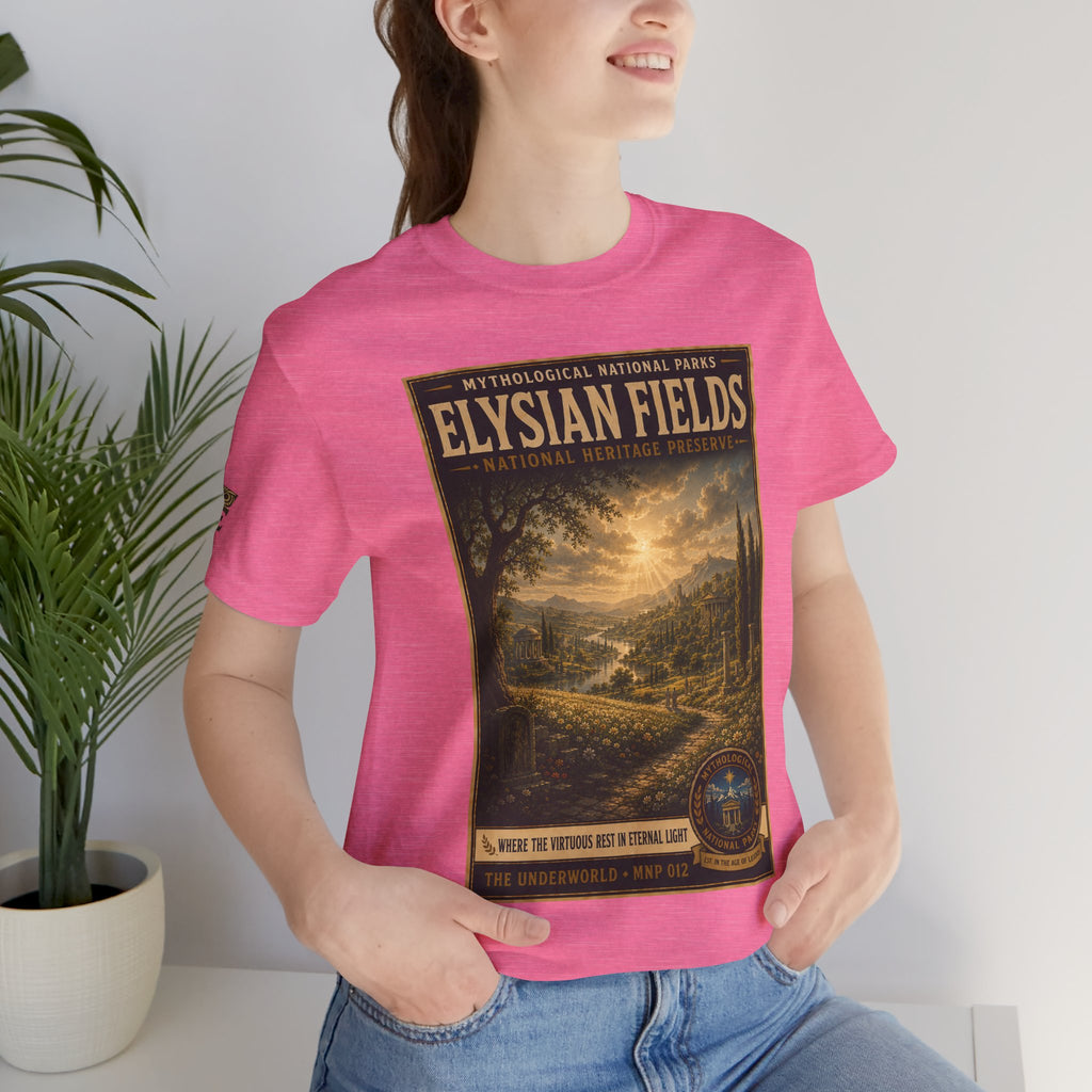 Mythological National Parks Collection II- #012-016 -The Underworld | Vintage nature poster Tee | Mythological National Parks graphic shirt