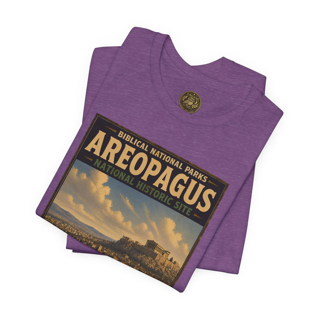 Biblical National Parks Collection VIII- The Apostles' Trails #046/049 | Acts 17 | Vintage nature poster Tee | Biblical national parks graphic shirt
