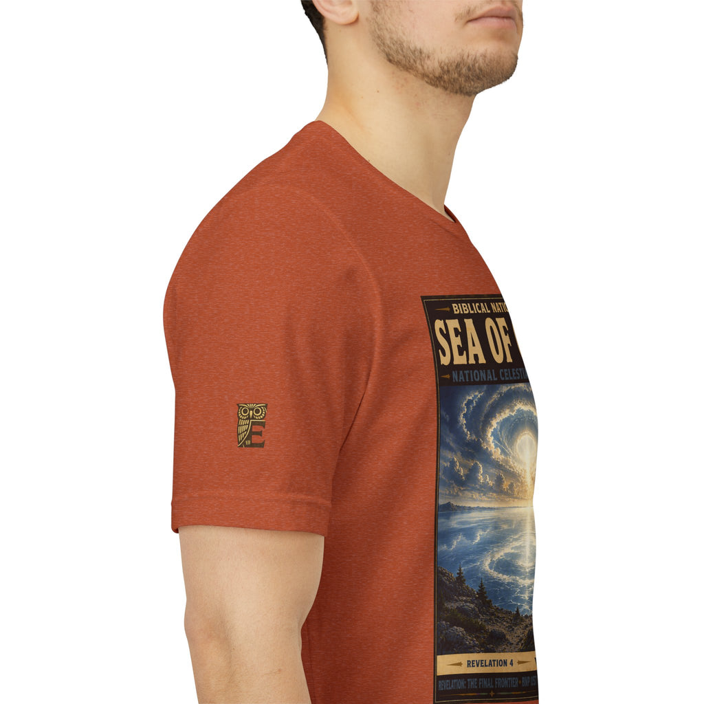 Biblical National Parks Collection X- #057/061 - Revelation: The Final Frontier | Revelation 4 | Vintage nature poster Tee | Biblical national parks graphic shirt