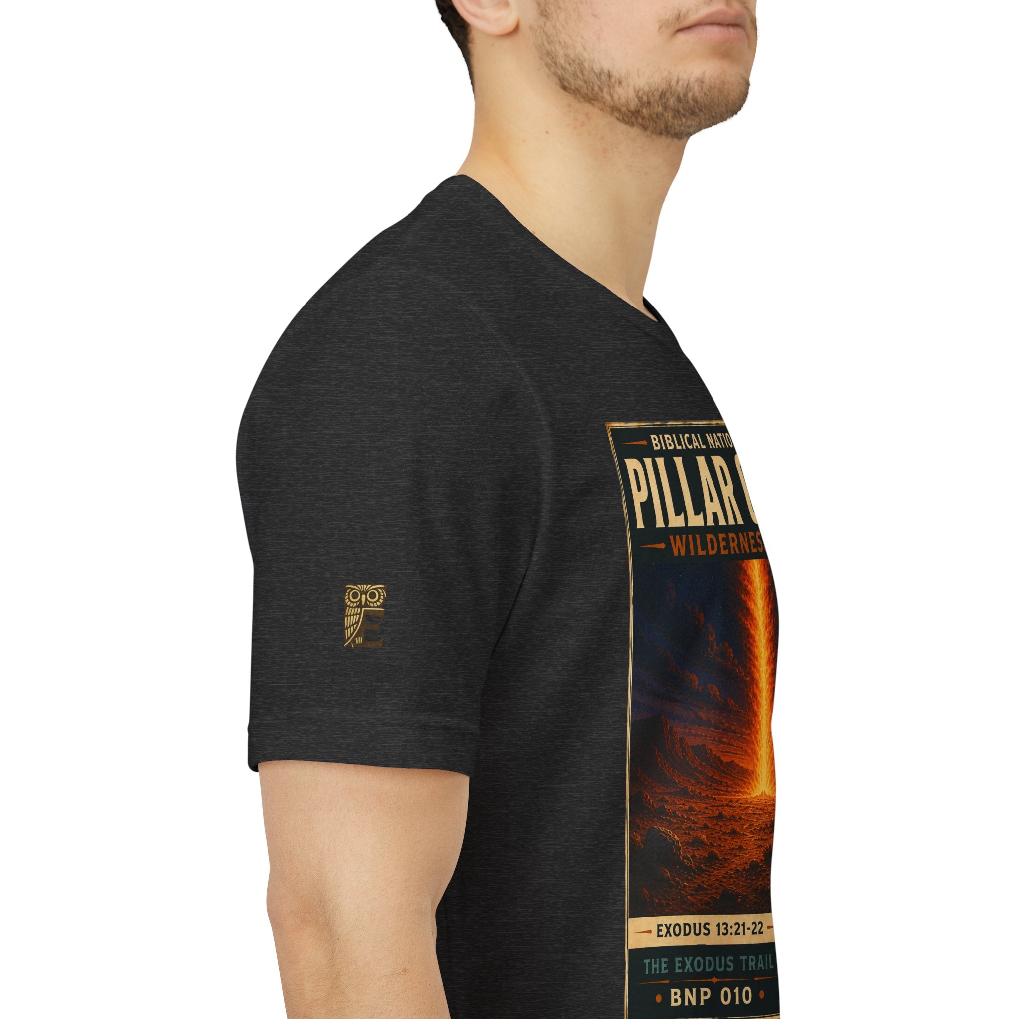 Biblical National Parks Collection II- The Exodus Trail #010/013 Exodus 13: 21-22 | Vintage nature poster Tee | Biblical national parks graphic shirt