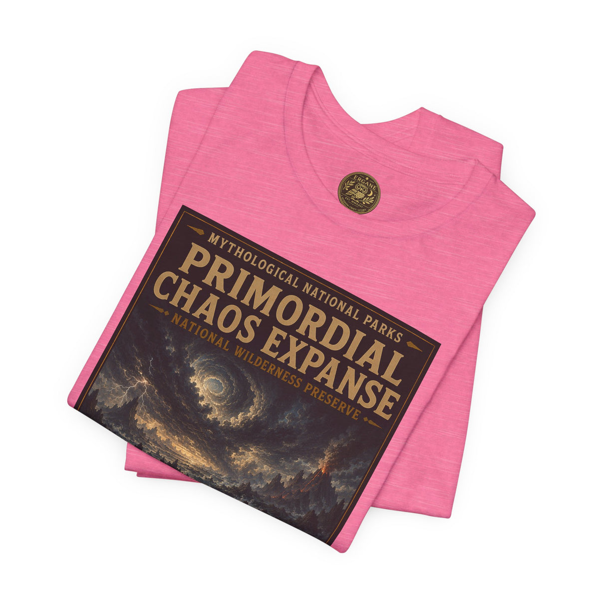 Mythological National Parks COLLECTION V- #049-050 TITANS & PRIMORDIAL REALMS | Vintage nature poster Tee | Mythological National Parks graphic shirt