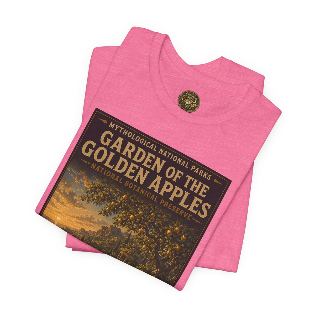 Mythological National Parks COLLECTION V- #048-050 TITANS & PRIMORDIAL REALMS | Vintage nature poster Tee | Mythological National Parks graphic shirt