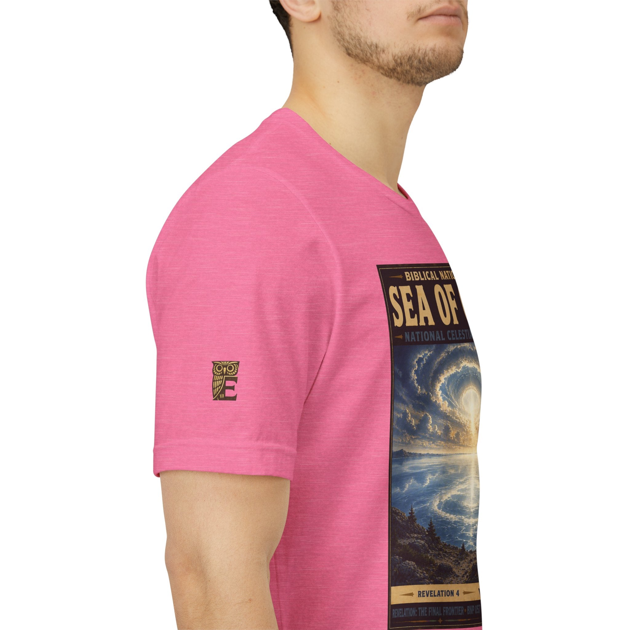 Biblical National Parks Collection X- #057/061 - Revelation: The Final Frontier | Revelation 4 | Vintage nature poster Tee | Biblical national parks graphic shirt