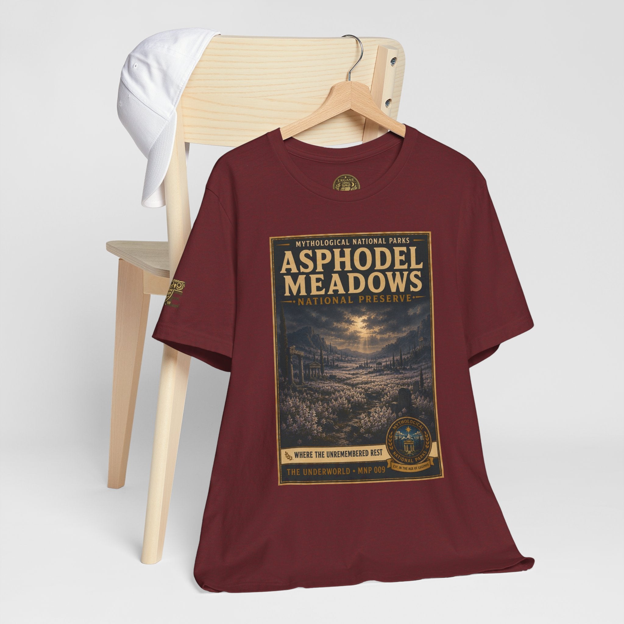 Mythological National Parks Collection II- #009-016 -The Underworld | Vintage nature poster Tee | Mythological National Parks graphic shirt