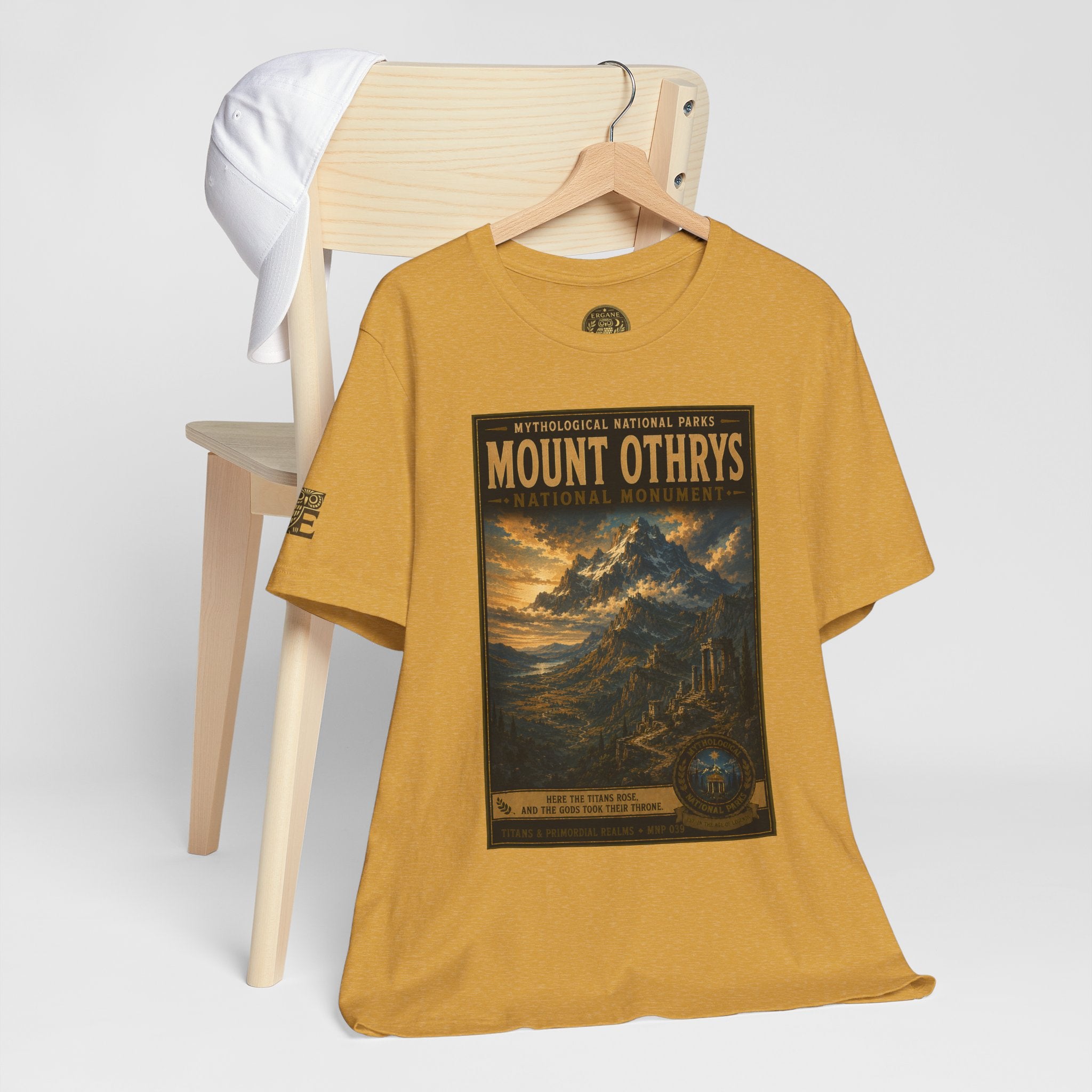 Mythological National Parks COLLECTION V- #039-050 TITANS & PRIMORDIAL REALMS | Vintage nature poster Tee | Mythological National Parks graphic shirt