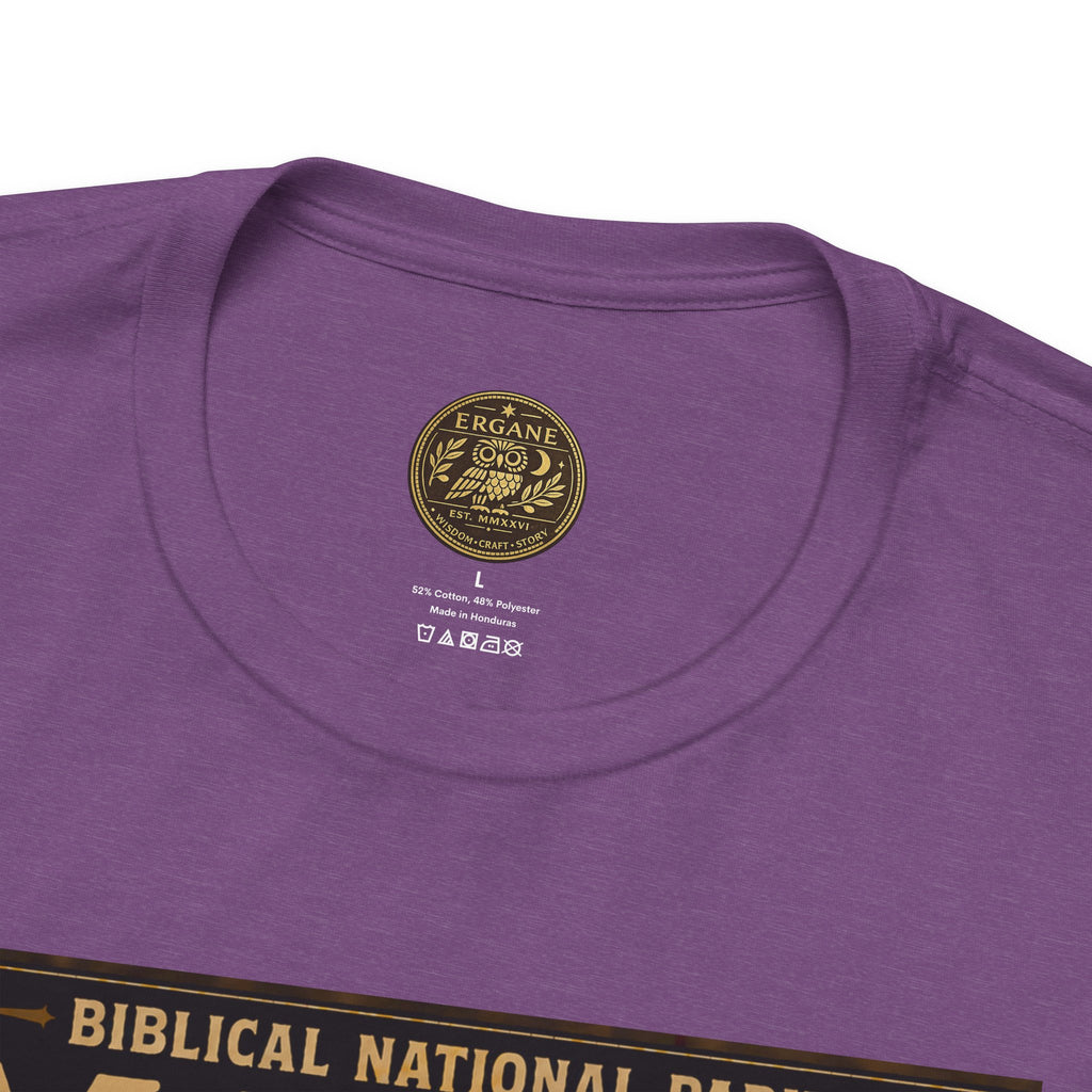 Biblical National Parks Collection VIII- The Apostles' Trails #049/049 | Acts 27-28 | Vintage nature poster Tee | Biblical national parks graphic shirt