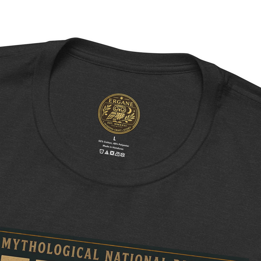 Mythological National Parks COLLECTION V- #043-050 TITANS & PRIMORDIAL REALMS | Vintage nature poster Tee | Mythological National Parks graphic shirt