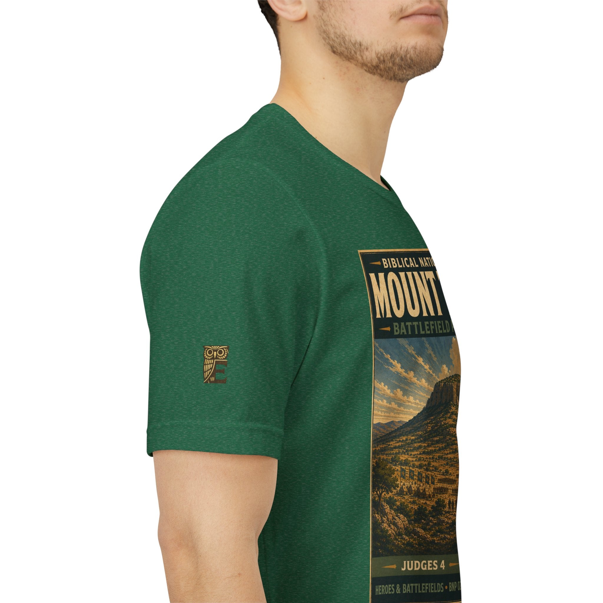 Biblical National Parks Collection IV- Heros & Battlefields #020/023 Judges 4 | Vintage nature poster Tee | Biblical national parks graphic shirt