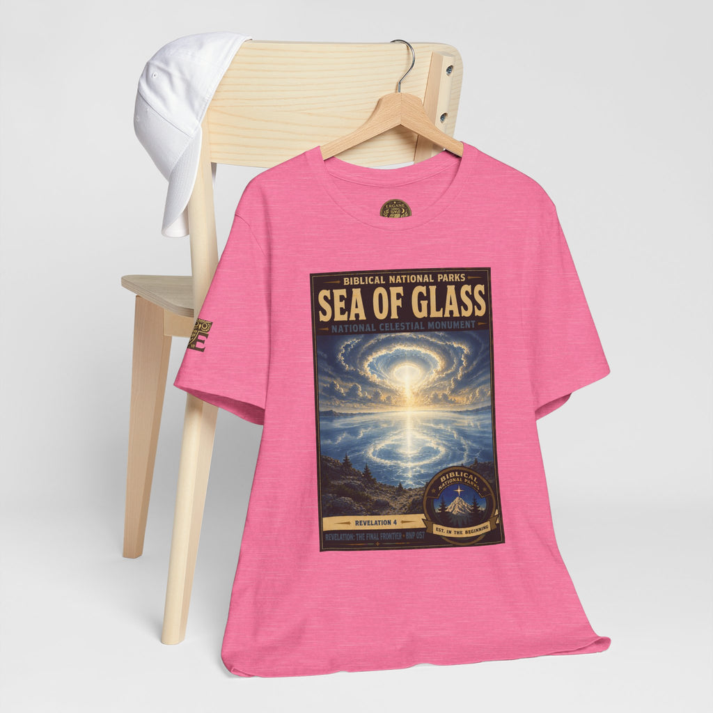 Biblical National Parks Collection X- #057/061 - Revelation: The Final Frontier | Revelation 4 | Vintage nature poster Tee | Biblical national parks graphic shirt