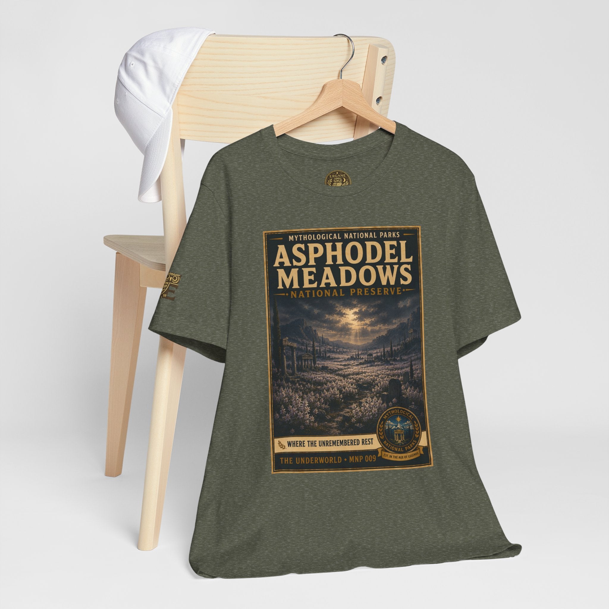 Mythological National Parks Collection II- #009-016 -The Underworld | Vintage nature poster Tee | Mythological National Parks graphic shirt