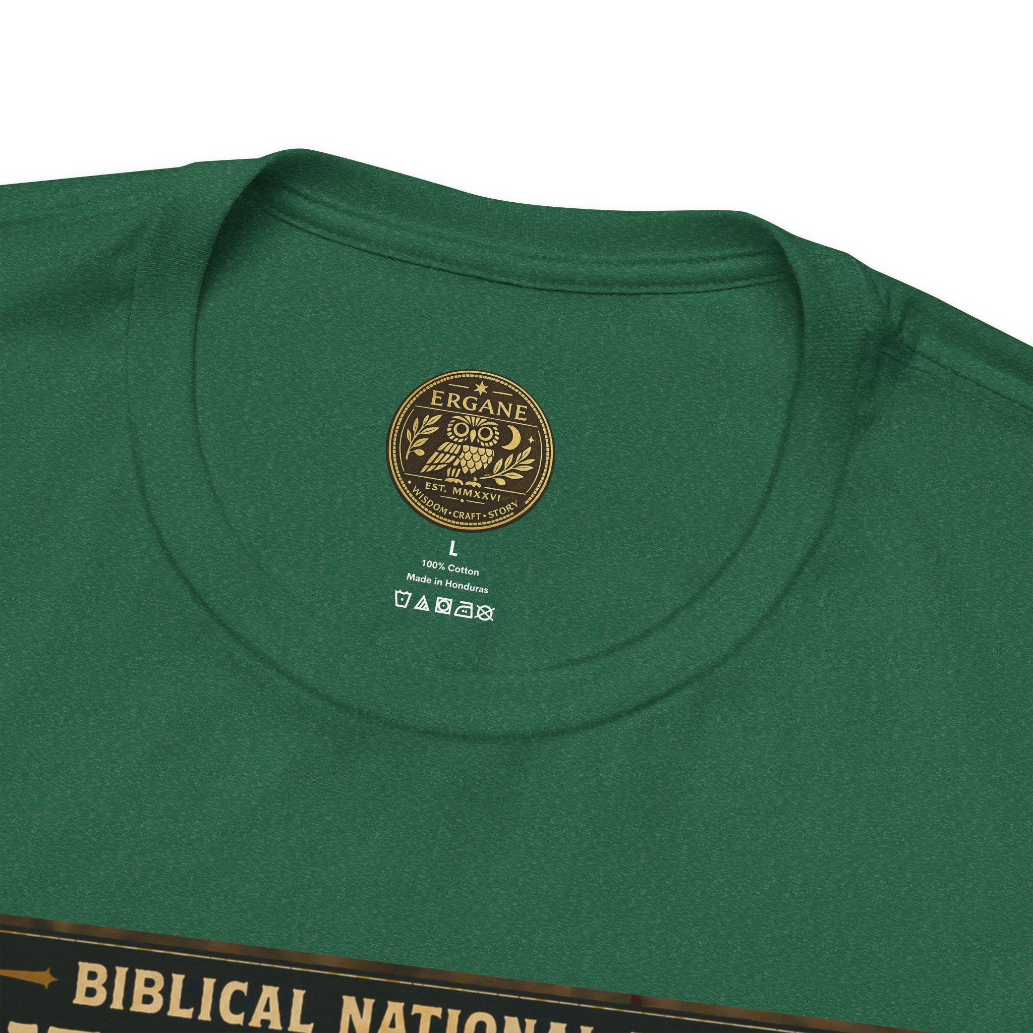 Biblical National Parks Collection IX- #050/054 -Psalms & Sacred Landscapes | Psalm 23 | Vintage nature poster Tee | Biblical national parks graphic shirt