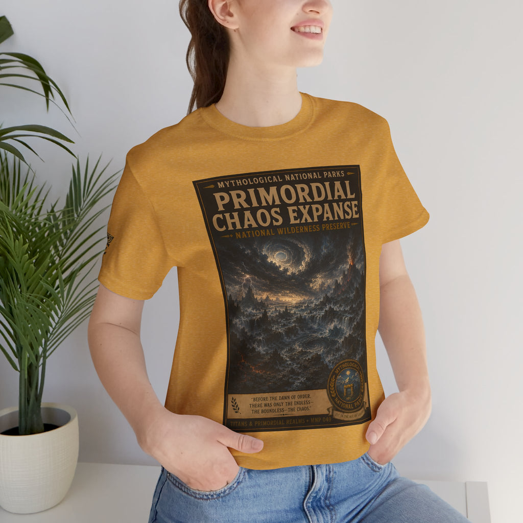 Mythological National Parks COLLECTION V- #049-050 TITANS & PRIMORDIAL REALMS | Vintage nature poster Tee | Mythological National Parks graphic shirt