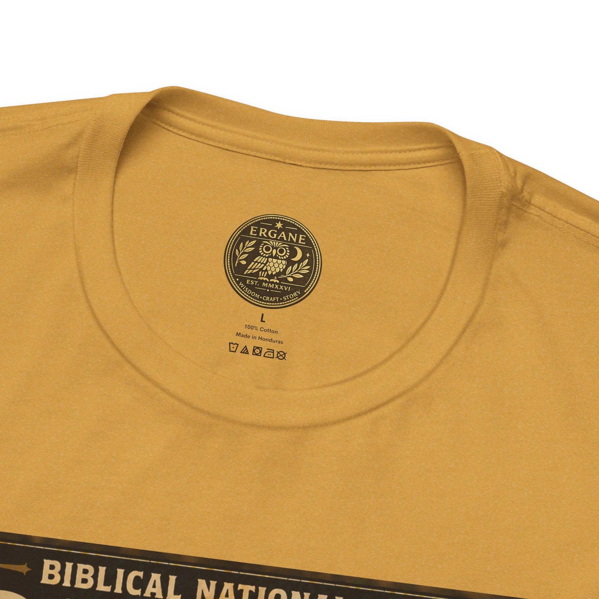 Biblical National Parks Collection X- #055/061 - Revelation: The Final Frontier | Revelation 1 | Vintage nature poster Tee | Biblical national parks graphic shirt
