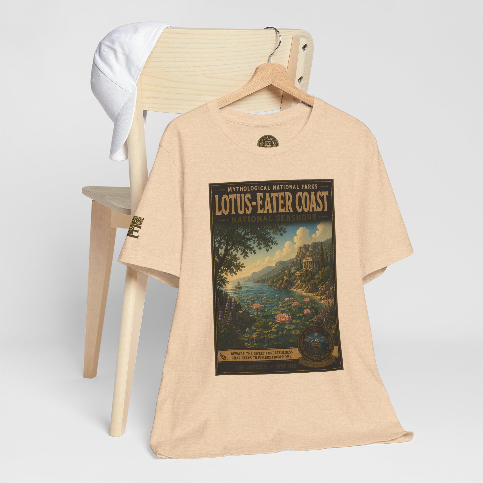 Mythological National Parks Collection IV- #030-038 - THE ODYSSEY | Vintage nature poster Tee | Mythological National Parks graphic shirt
