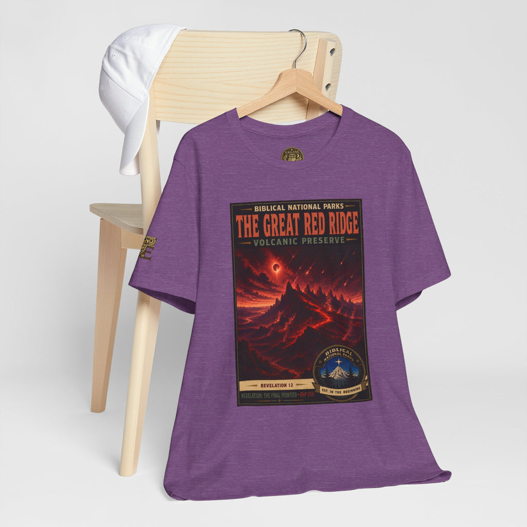 Biblical National Parks Collection X- #059/061 - Revelation: The Final Frontier | Revelation 12 | Vintage nature poster Tee | Biblical national parks graphic shirt