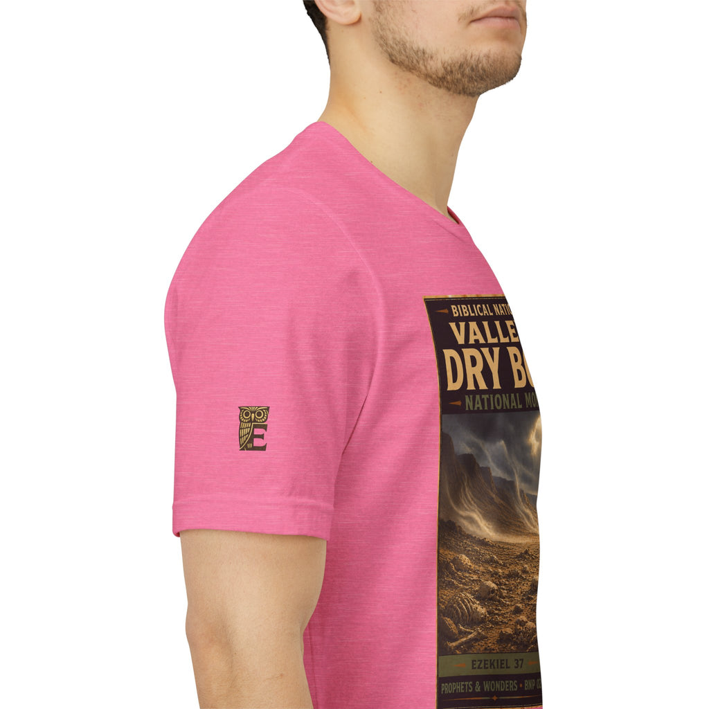 Biblical National Parks Collection V- Prophets & Wonders #026/030 Ezekiel 37  | Vintage nature poster Tee | Biblical national parks graphic shirt