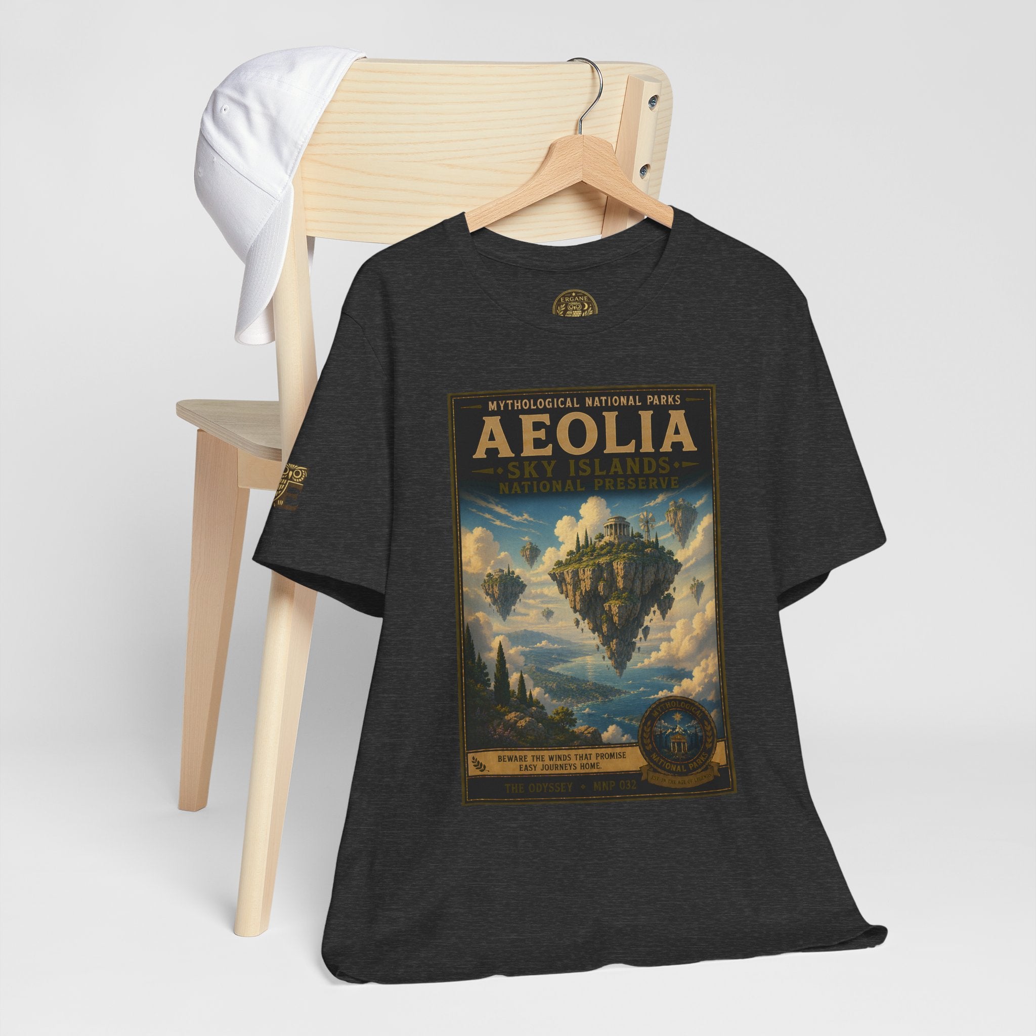 Mythological National Parks Collection IV- #032-038 - THE ODYSSEY | Vintage nature poster Tee | Mythological National Parks graphic shirt