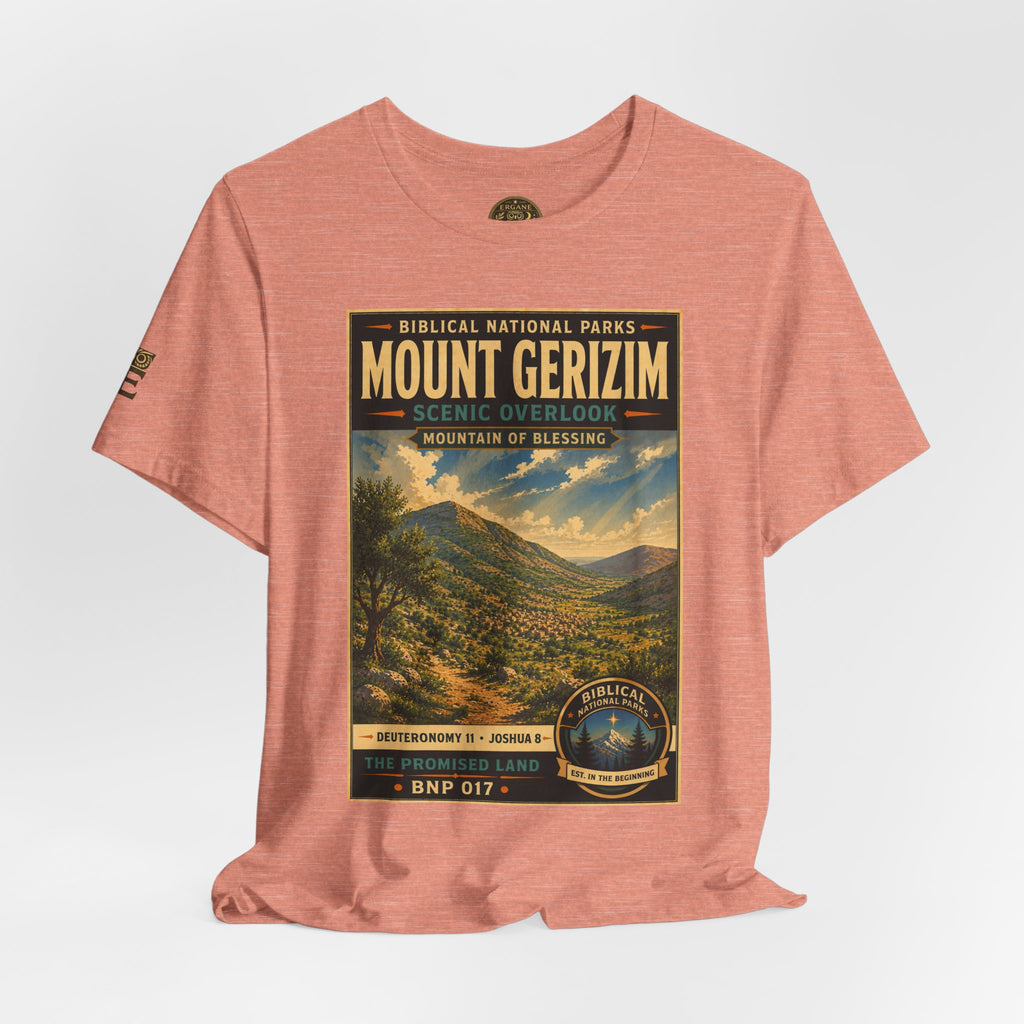 Biblical National Parks Collection III- The Promised Land #017/018 Joshua 8 | Vintage nature poster Tee | Biblical national parks graphic shirt