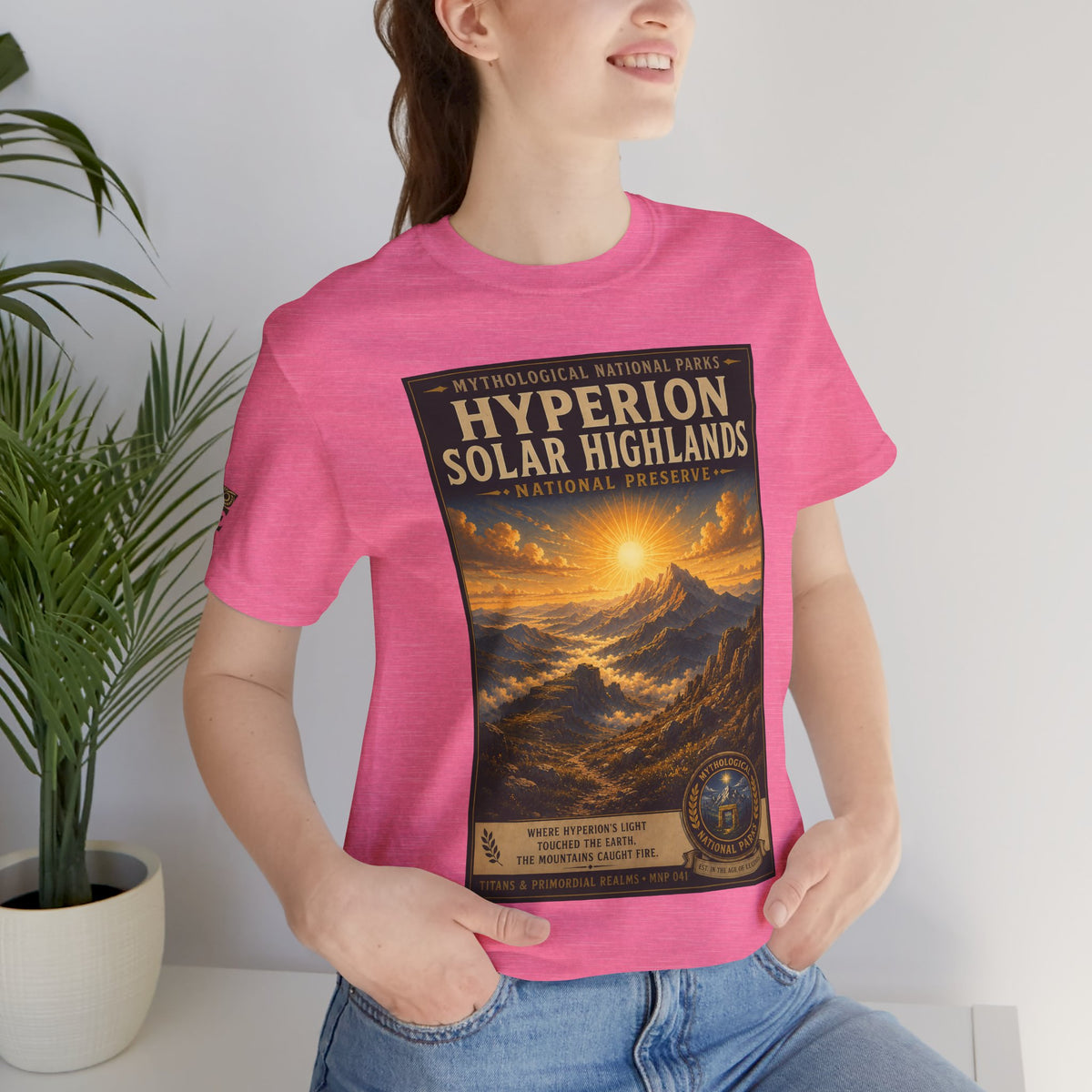 Mythological National Parks COLLECTION V- #041-050 TITANS & PRIMORDIAL REALMS | Vintage nature poster Tee | Mythological National Parks graphic shirt