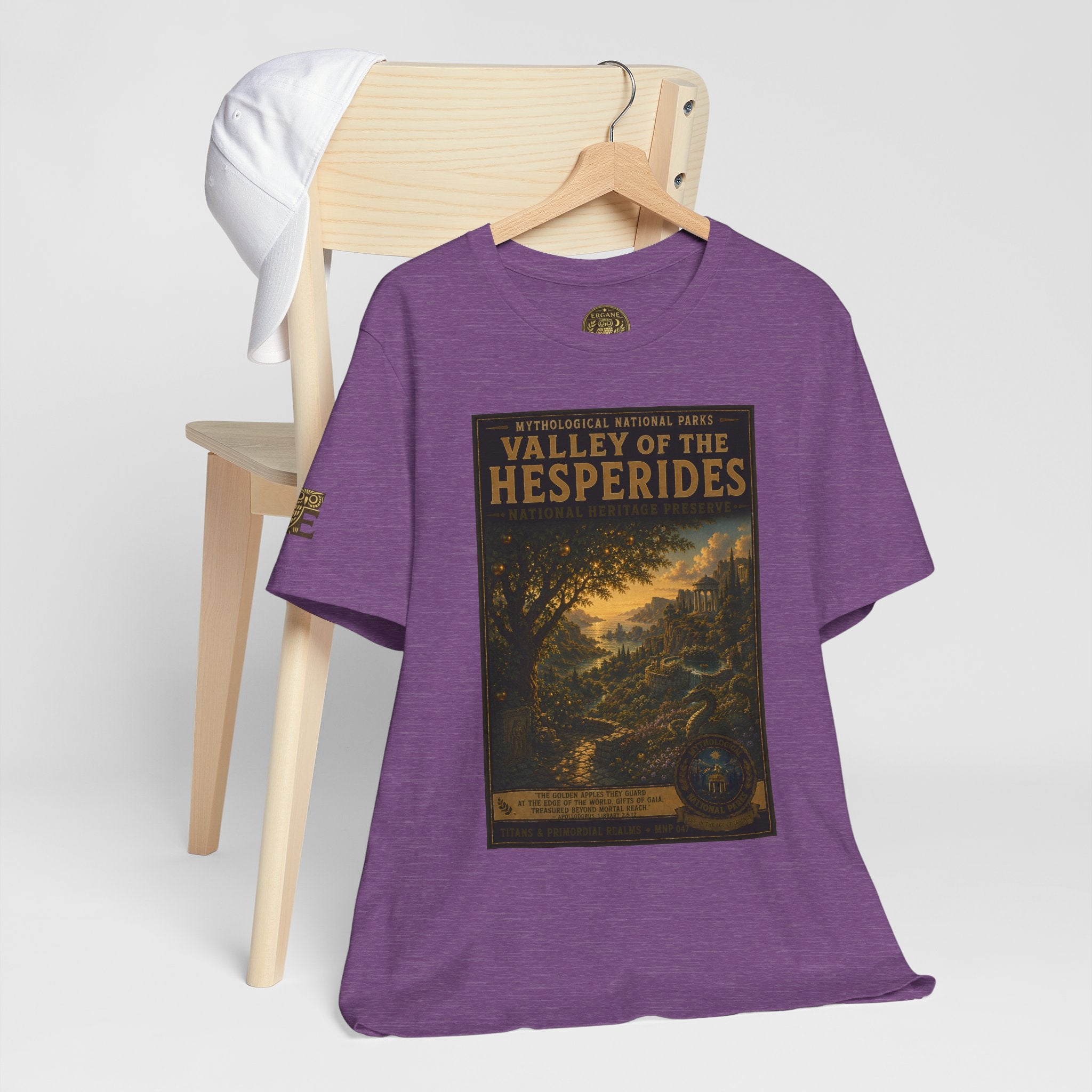 Mythological National Parks COLLECTION V- #047-050 TITANS & PRIMORDIAL REALMS | Vintage nature poster Tee | Mythological National Parks graphic shirt