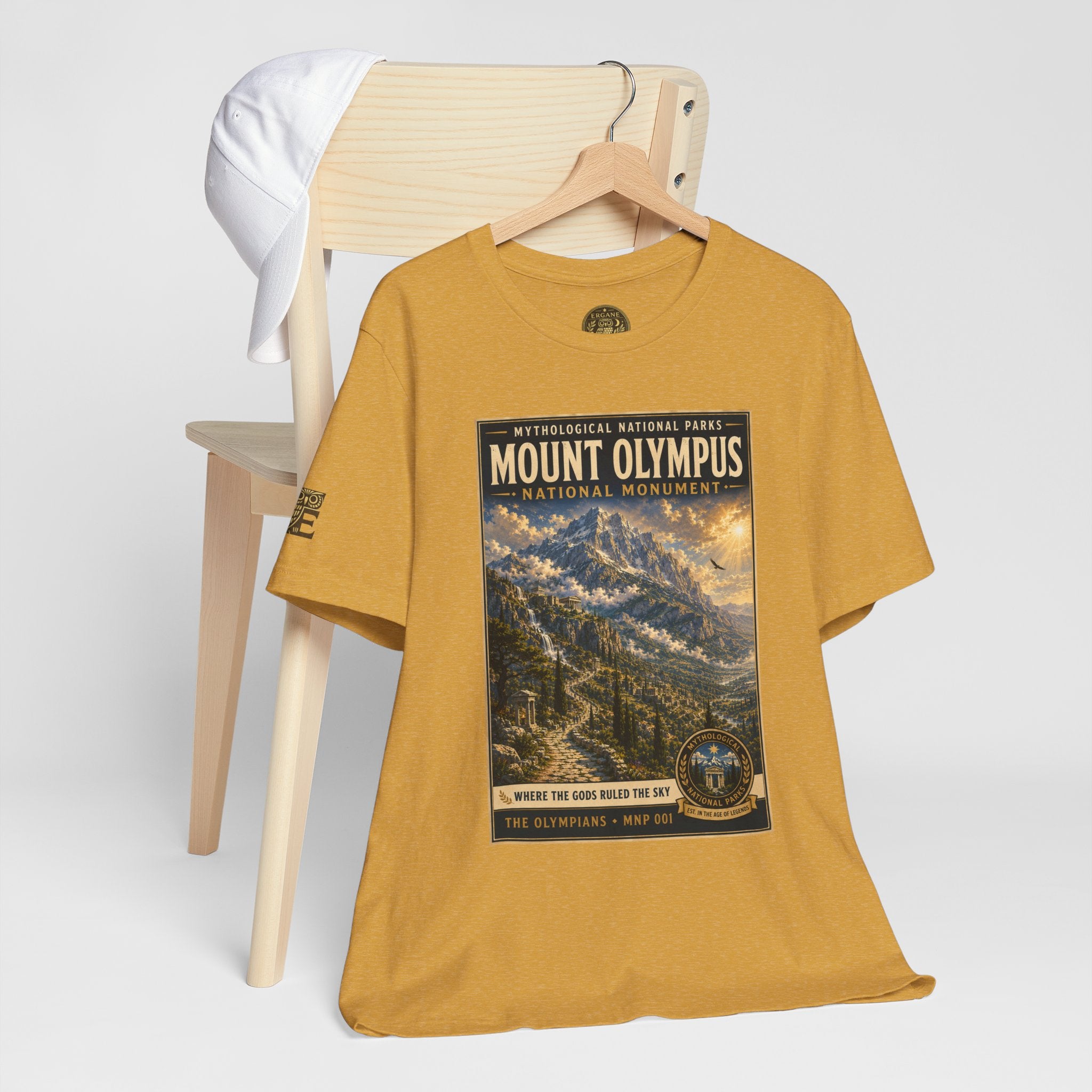 Mythological National Parks Collection I- #001-007- The Olympians  | Vintage nature poster Tee | Mythological National Parks graphic shirt