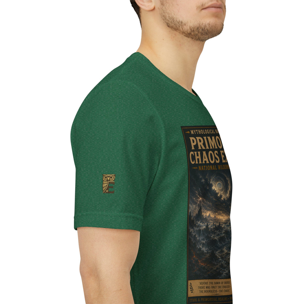 Mythological National Parks COLLECTION V- #049-050 TITANS & PRIMORDIAL REALMS | Vintage nature poster Tee | Mythological National Parks graphic shirt
