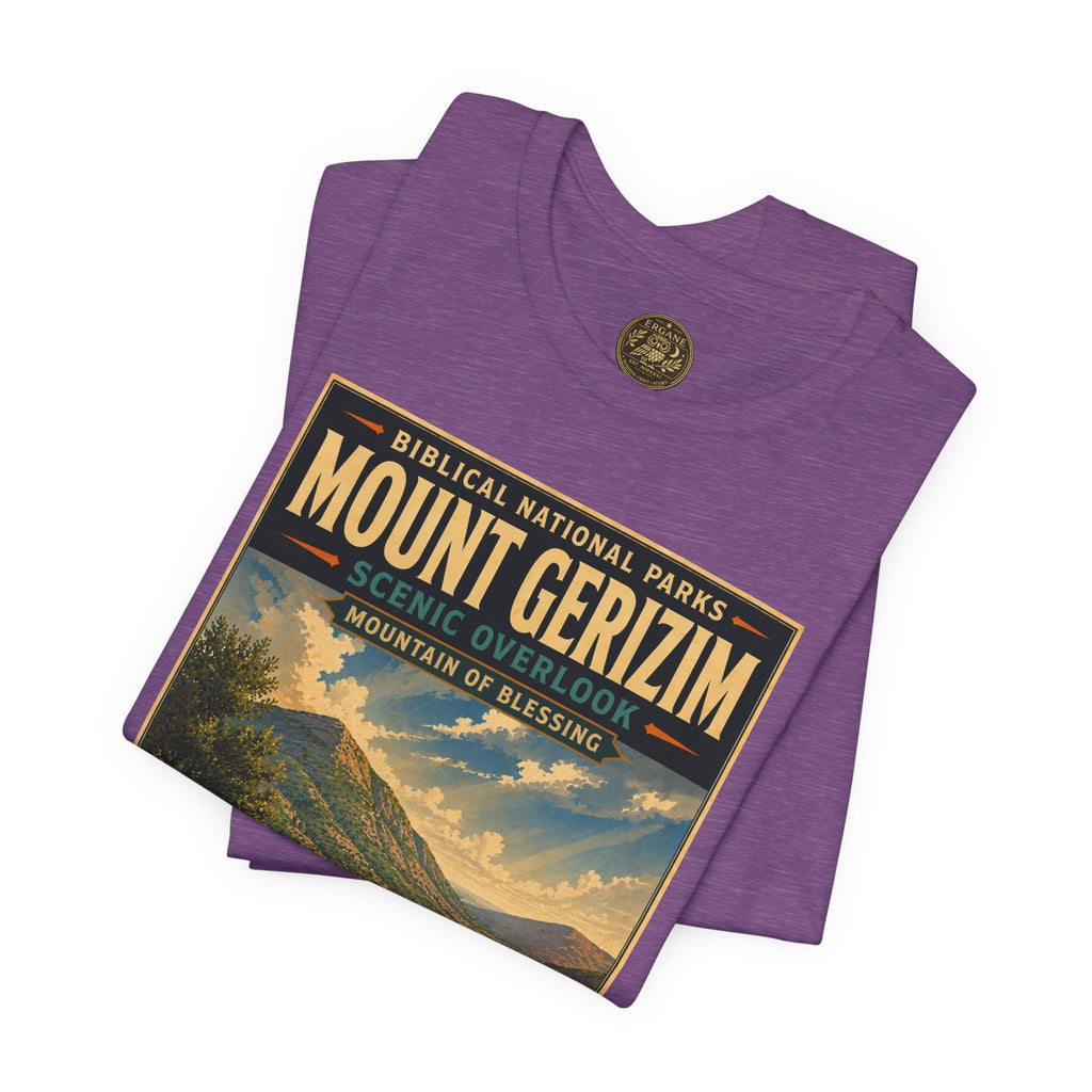 Biblical National Parks Collection III- The Promised Land #017/018 Joshua 8 | Vintage nature poster Tee | Biblical national parks graphic shirt