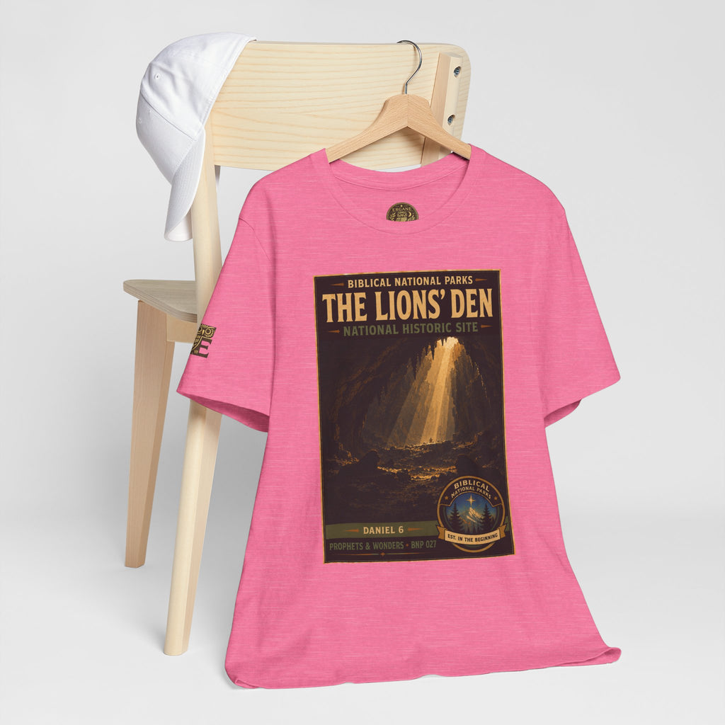 Biblical National Parks Collection V- Prophets & Wonders #027/030 Daniel 6 | Vintage nature poster Tee | Biblical national parks graphic shirt