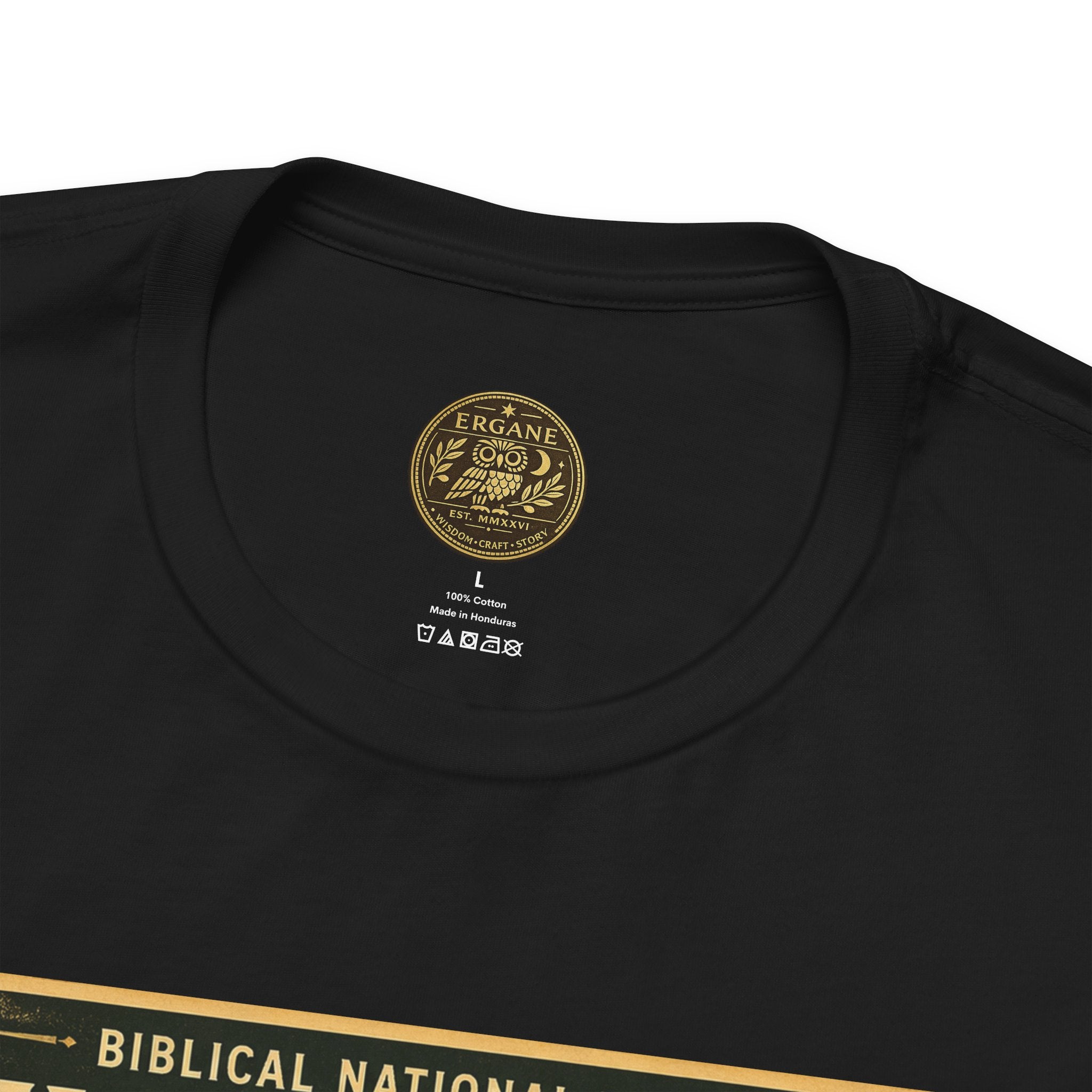 Biblical National Parks Collection I- In The Beginning #003/006 Genesis 2:10-14 | Vintage nature poster Tee | Biblical national parks graphic shirt