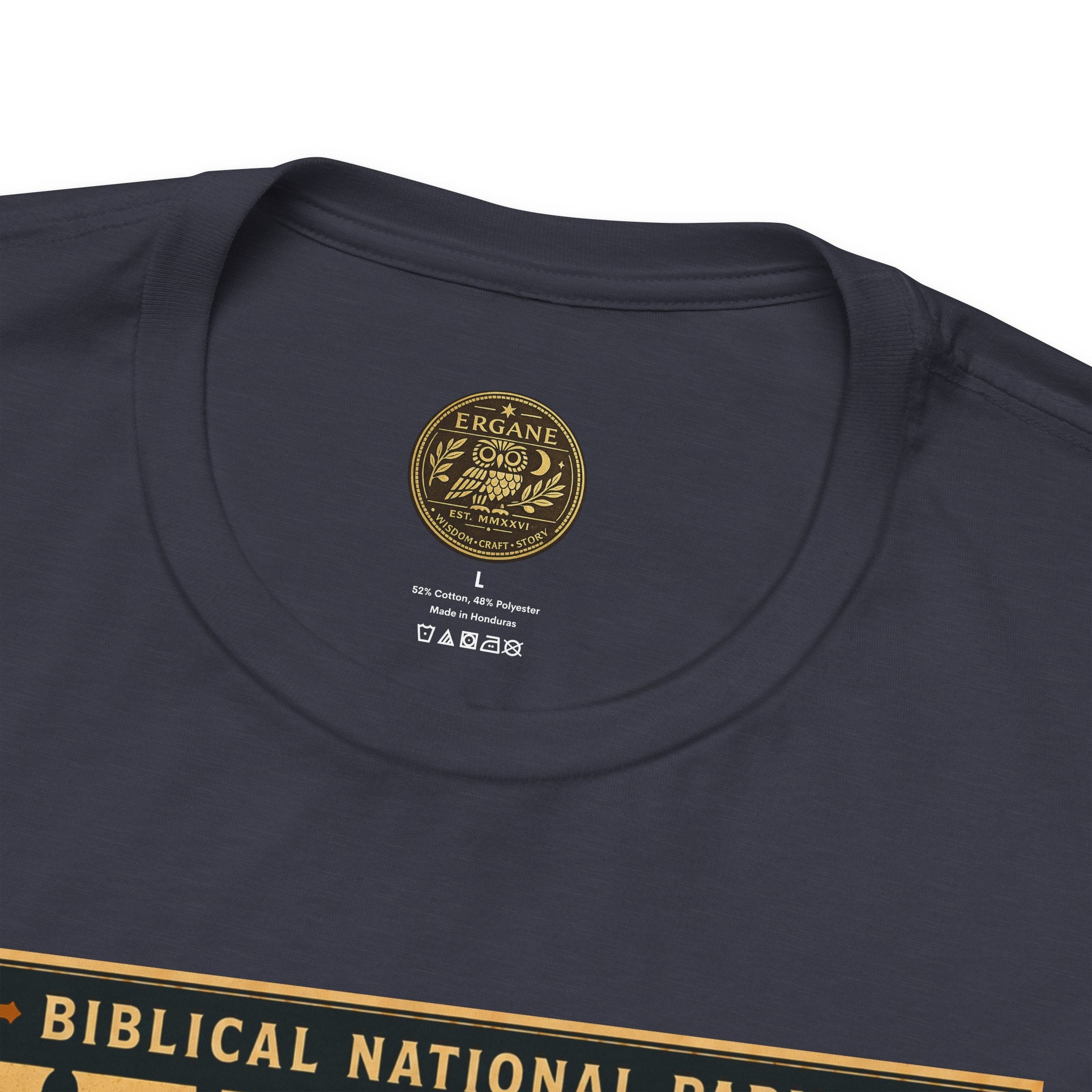 Biblical National Parks Collection III- The Promised Land #016/018 Joshua 6 | Vintage nature poster Tee | Biblical national parks graphic shirt