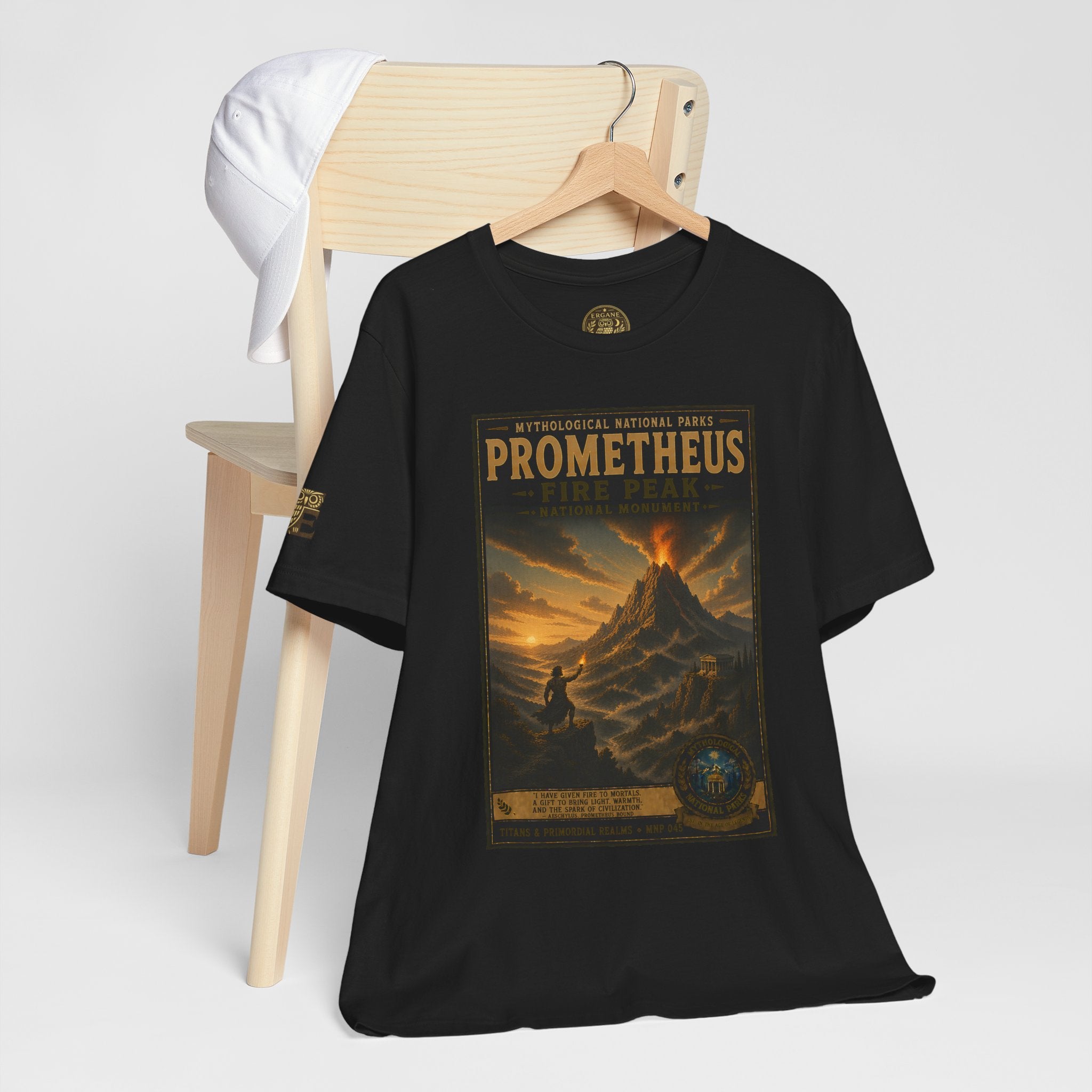 Mythological National Parks COLLECTION V- #045-050 TITANS & PRIMORDIAL REALMS | Vintage nature poster Tee | Mythological National Parks graphic shirt