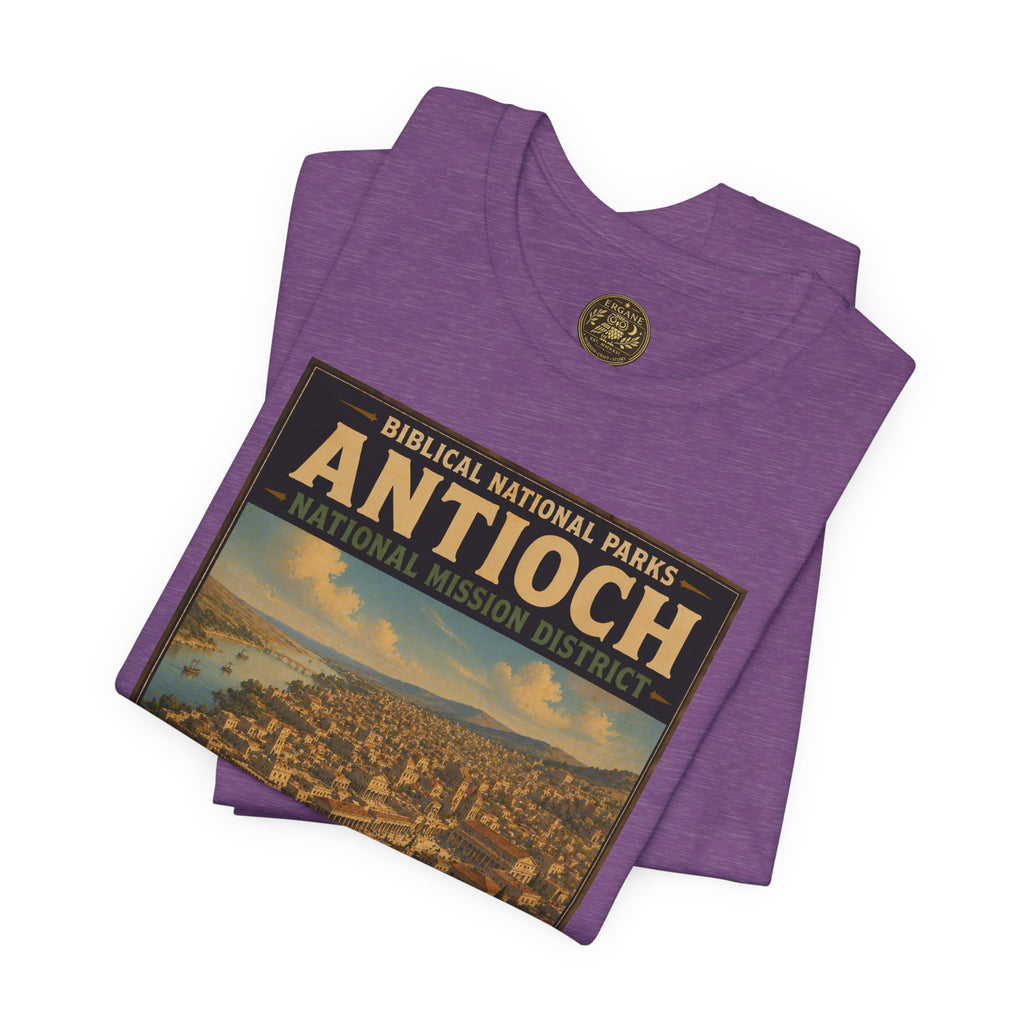Biblical National Parks Collection VIII- The Apostles' Trails #043/049 | Acts 11-13 | Vintage nature poster Tee | Biblical national parks graphic shirt