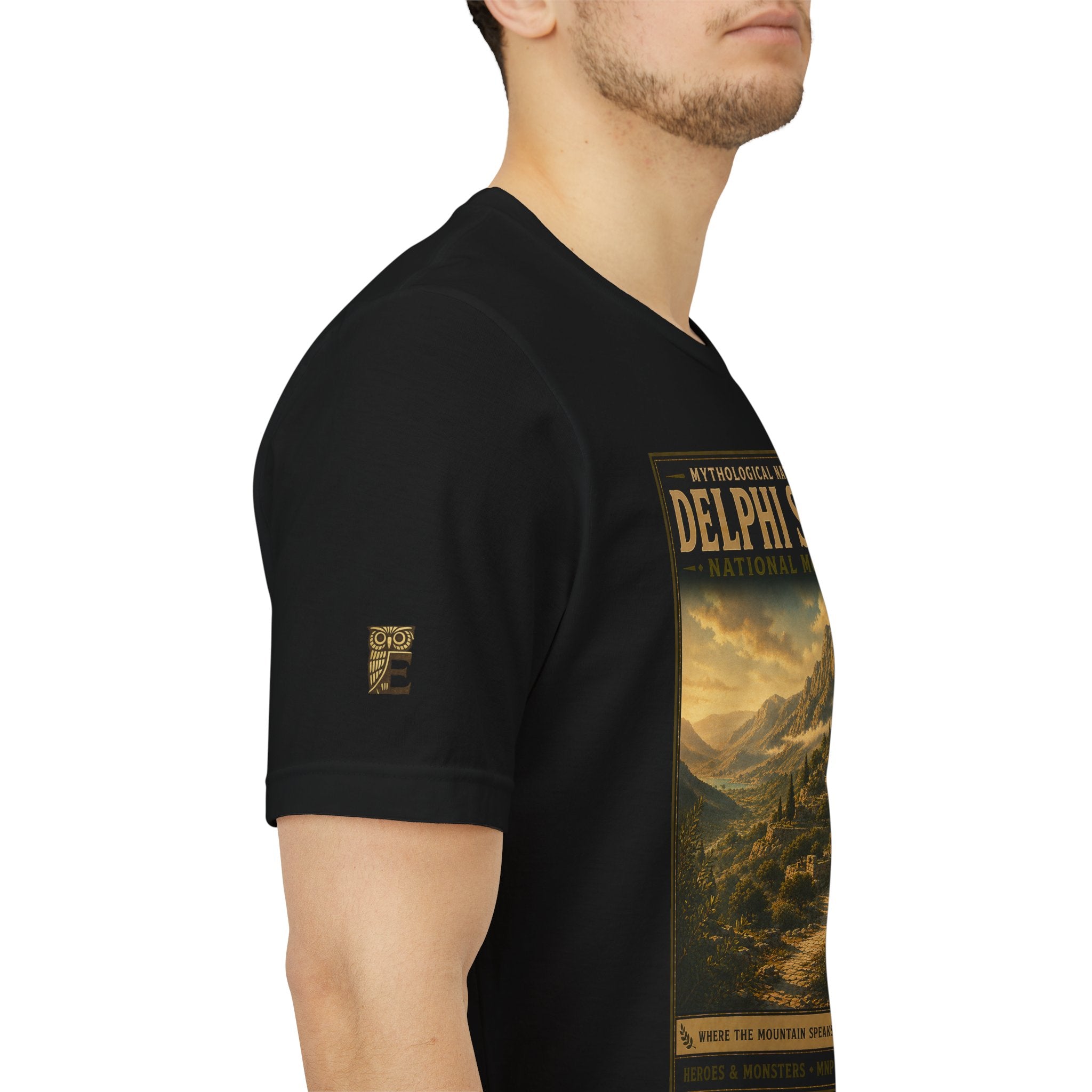 Mythological National Parks Collection III- #025-028 - Heros & Monsters | Vintage nature poster Tee | Mythological National Parks graphic shirt