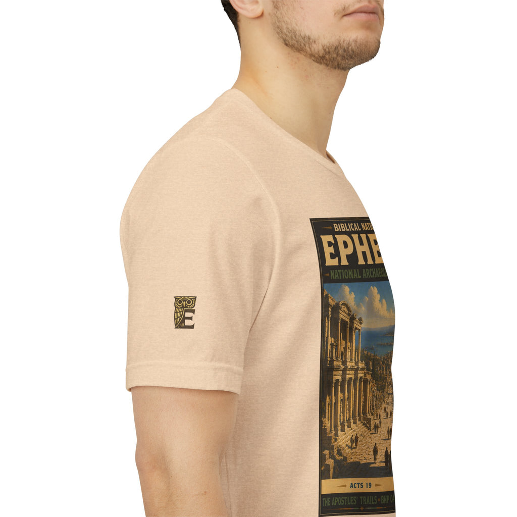 Biblical National Parks Collection VIII- The Apostles' Trails #048/049 | Acts 19 | Vintage nature poster Tee | Biblical national parks graphic shirt
