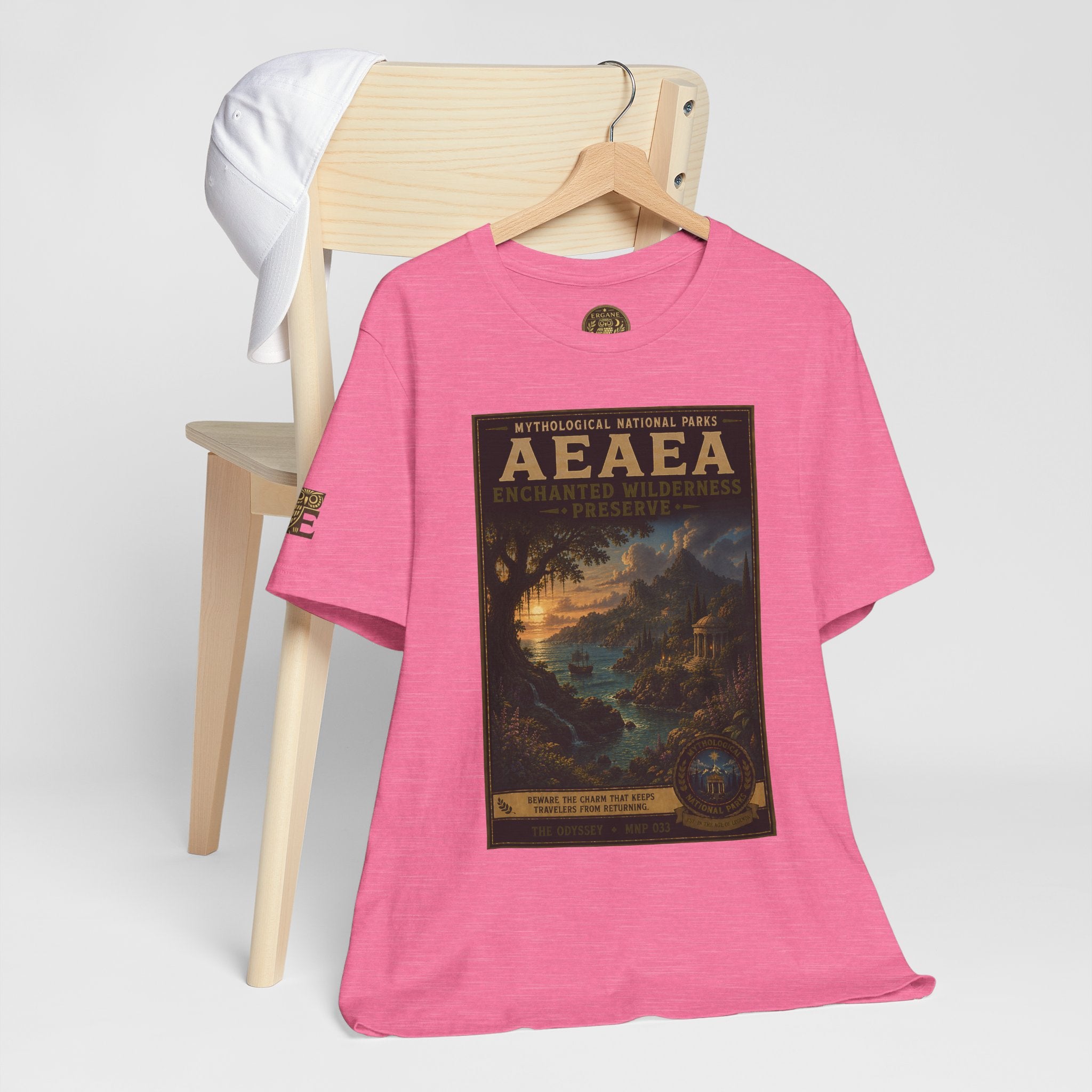Mythological National Parks Collection IV- #033-038 - THE ODYSSEY | Vintage nature poster Tee | Mythological National Parks graphic shirt