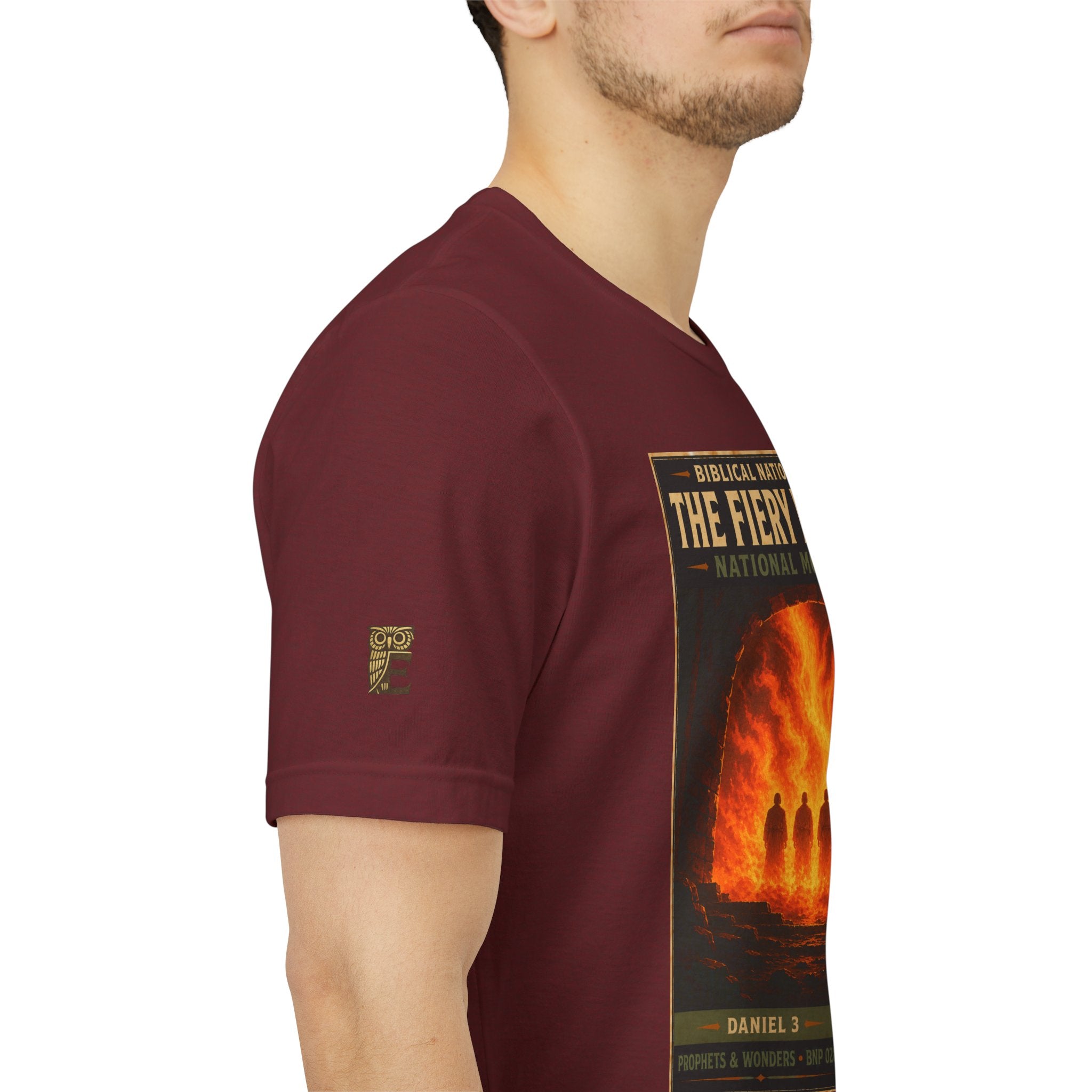 Biblical National Parks Collection V- Prophets & Wonders #028/030 Daniel 3 | Vintage nature poster Tee | Biblical national parks graphic shirt