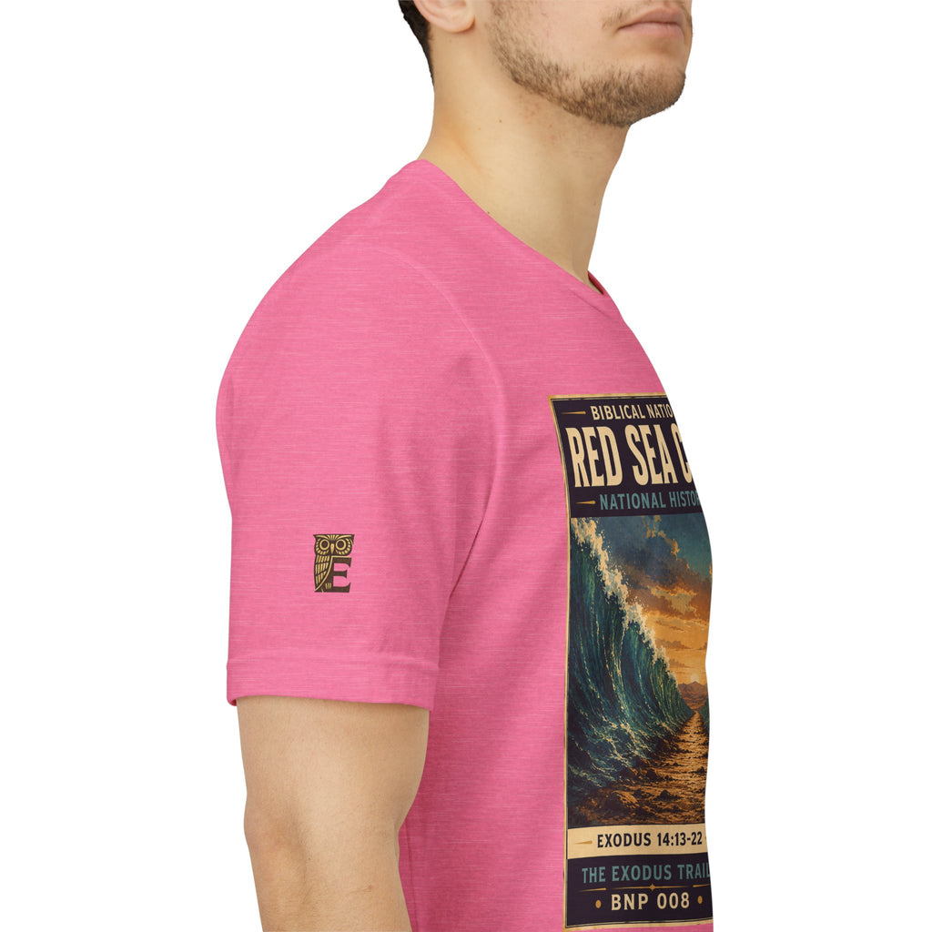 Biblical National Parks Collection II- The Exodus Trail #008/013 Exodus 14: 13-22 | Vintage nature poster Tee | Biblical national parks graphic shirt