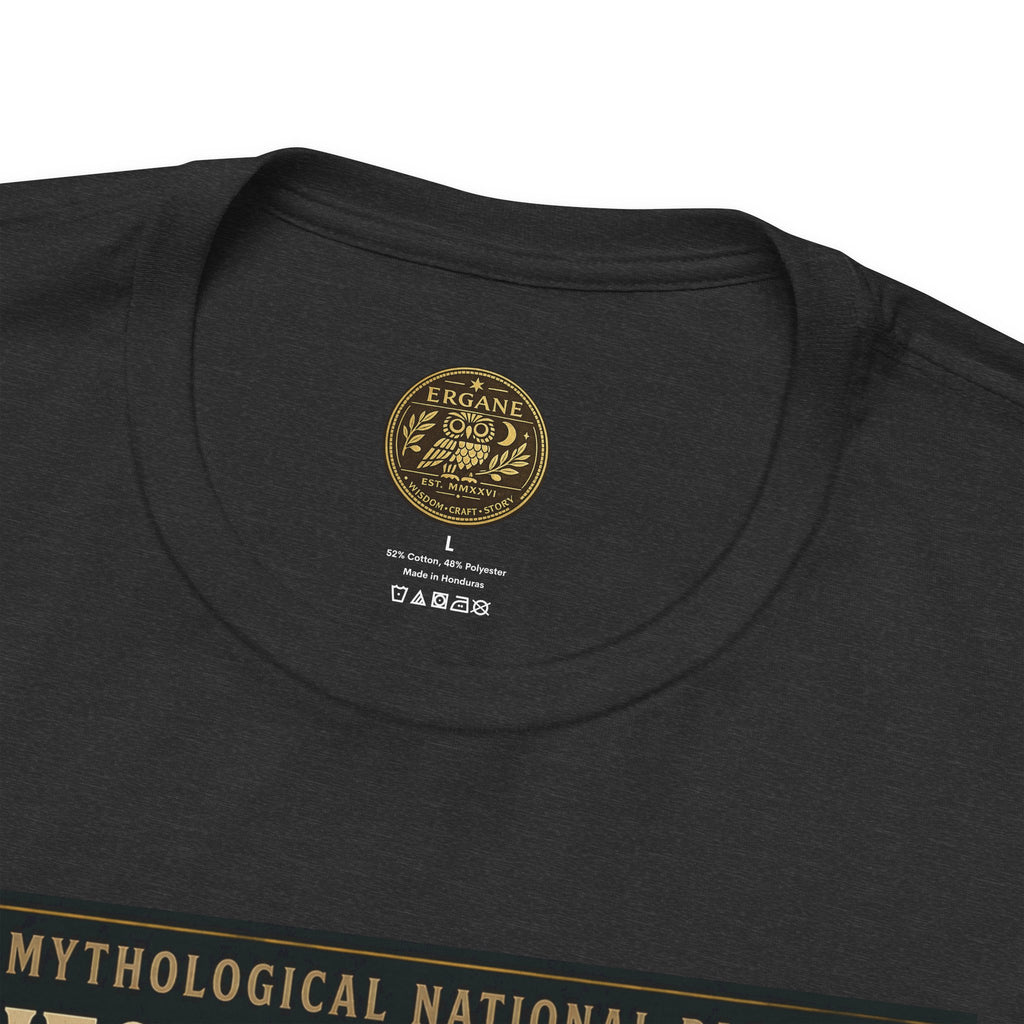 Mythological National Parks COLLECTION V- #040-050 TITANS & PRIMORDIAL REALMS | Vintage nature poster Tee | Mythological National Parks graphic shirt