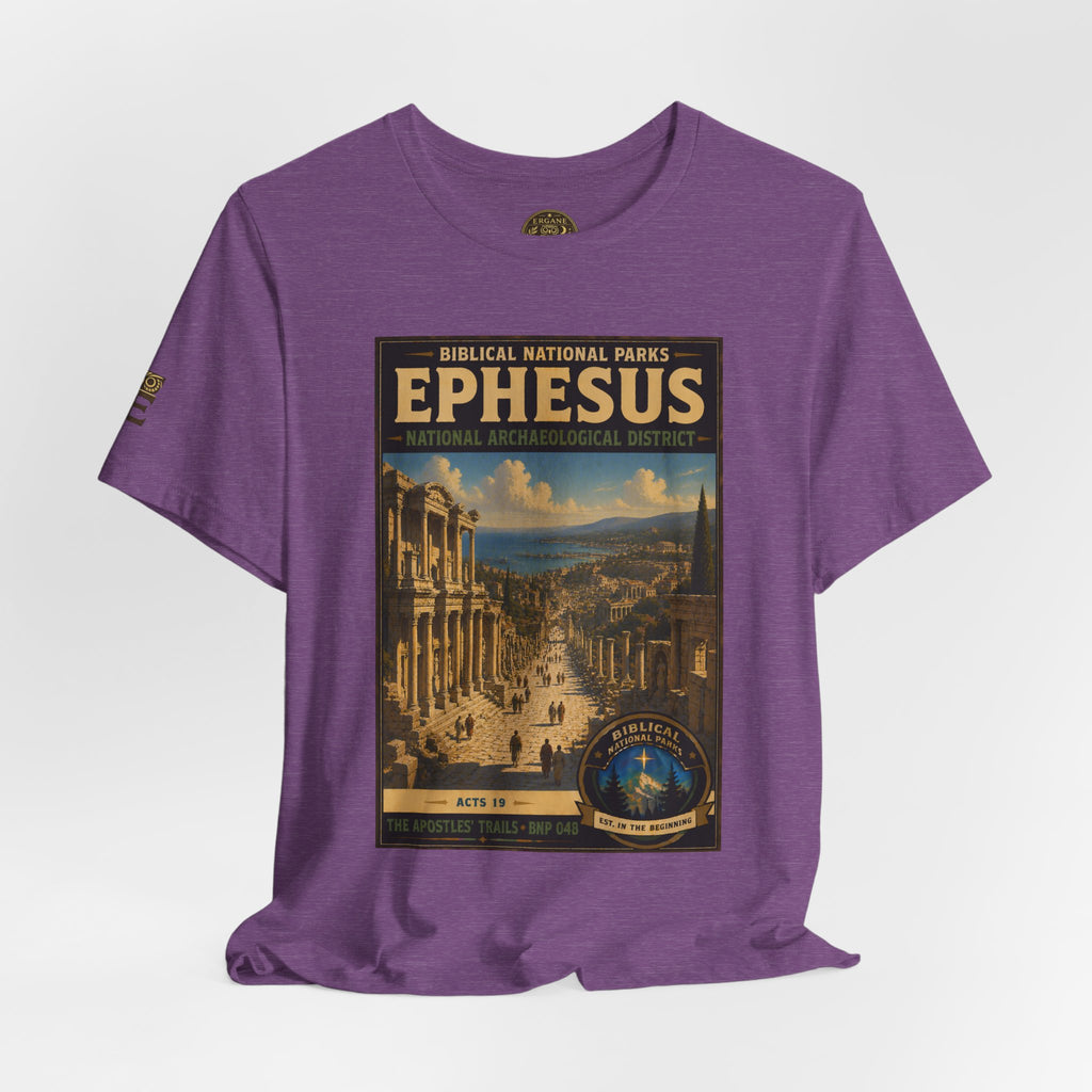 Biblical National Parks Collection VIII- The Apostles' Trails #048/049 | Acts 19 | Vintage nature poster Tee | Biblical national parks graphic shirt