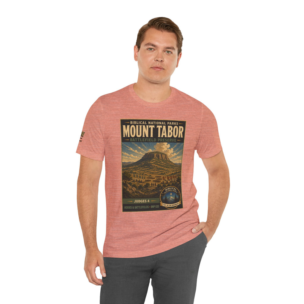 Biblical National Parks Collection IV- Heros & Battlefields #020/023 Judges 4 | Vintage nature poster Tee | Biblical national parks graphic shirt