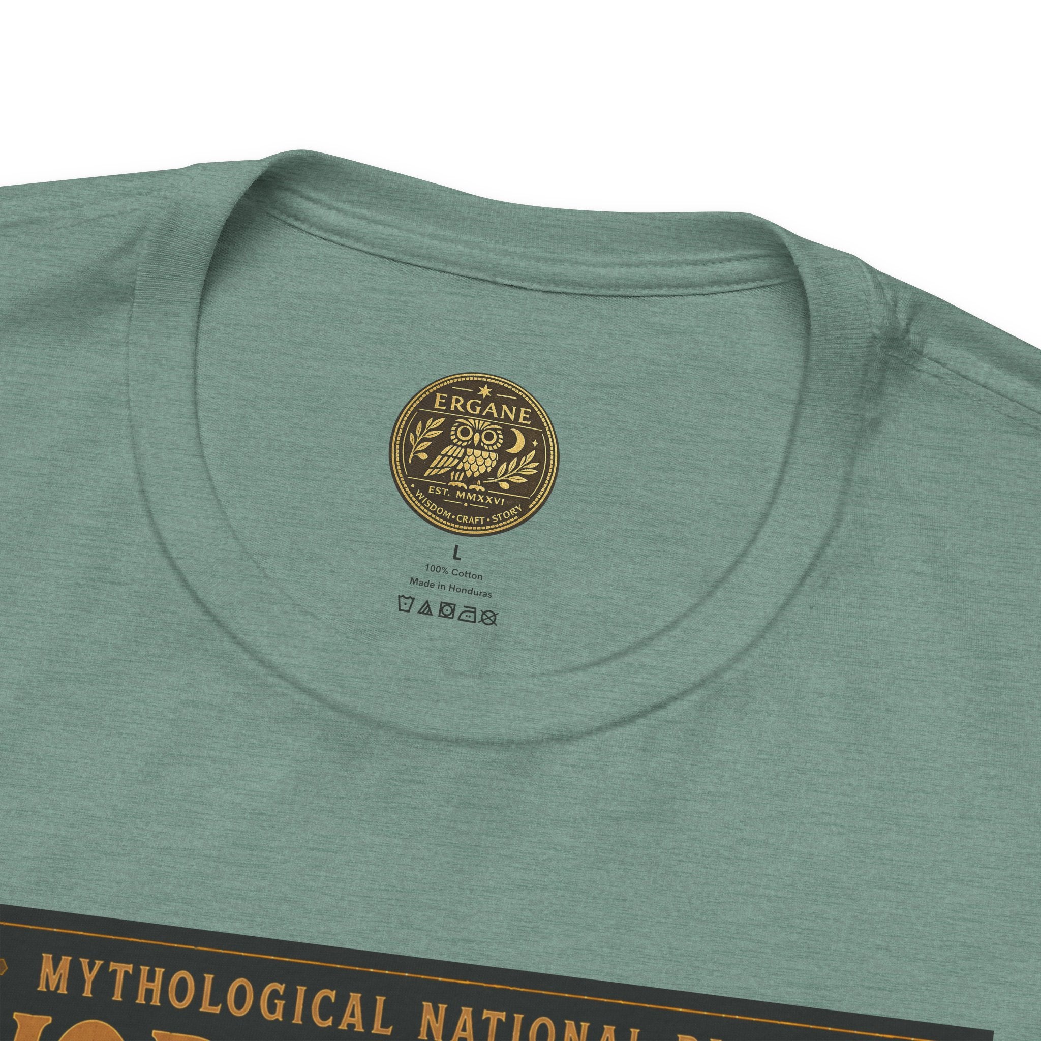Mythological National Parks COLLECTION V- #050-050 TITANS & PRIMORDIAL REALMS | Vintage nature poster Tee | Mythological National Parks graphic shirt