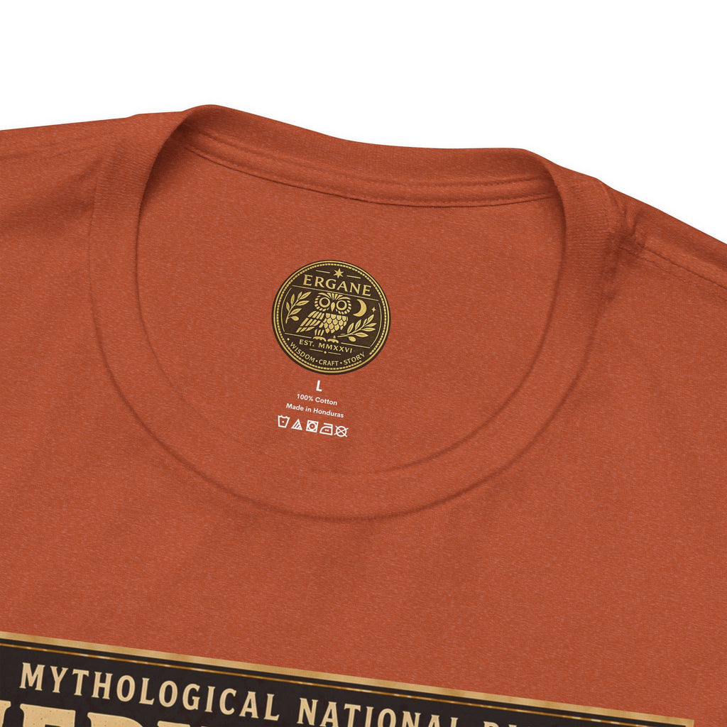 Mythological National Parks Collection I- #006-007 -The Olympians | Vintage nature poster Tee | Mythological National Parks graphic shirt