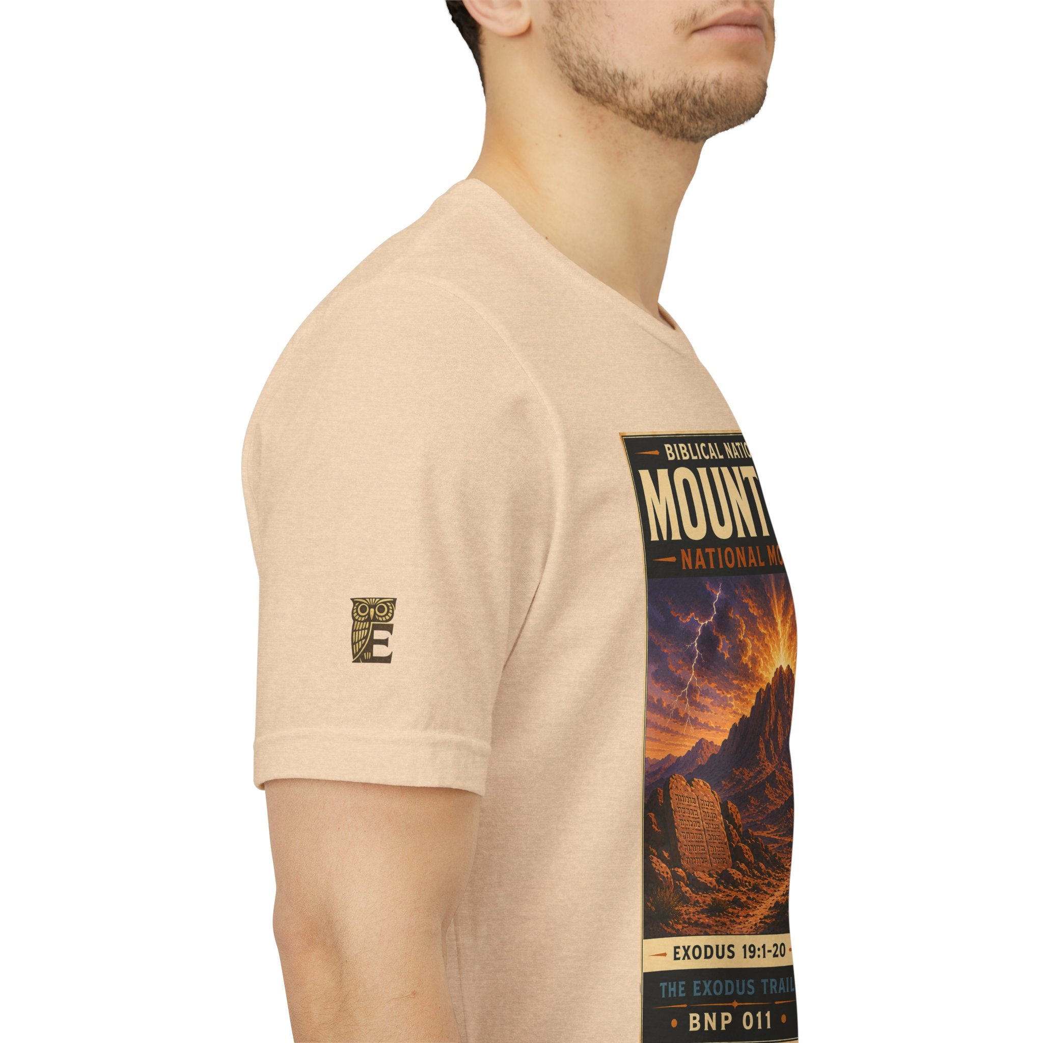 Biblical National Parks Collection II- The Exodus Trail #011/013 Exodus 19: 1-20 | Vintage nature poster Tee | Biblical national parks graphic shirt
