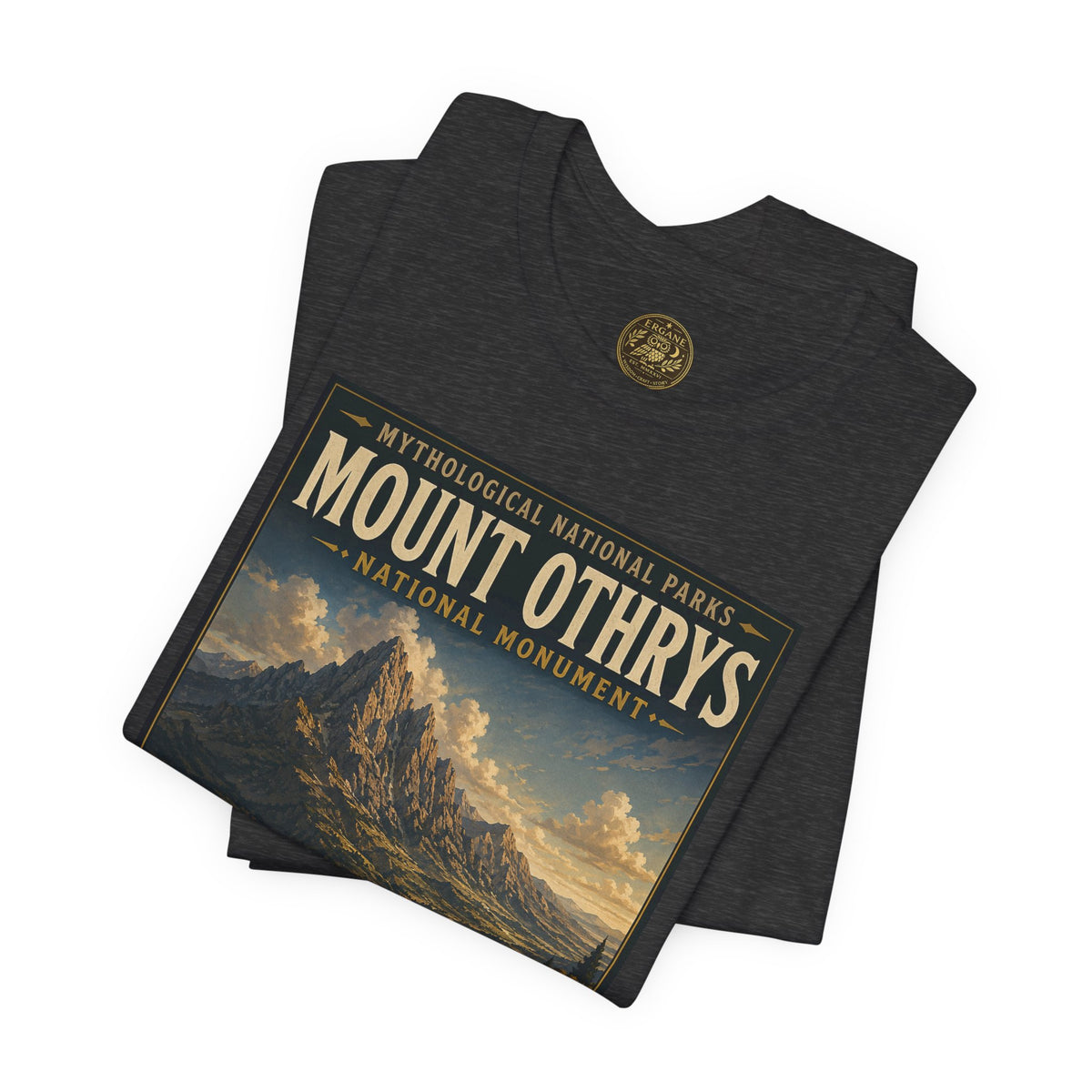Mythological National Parks COLLECTION V- #039-050 TITANS & PRIMORDIAL REALMS | Vintage nature poster Tee | Mythological National Parks graphic shirt