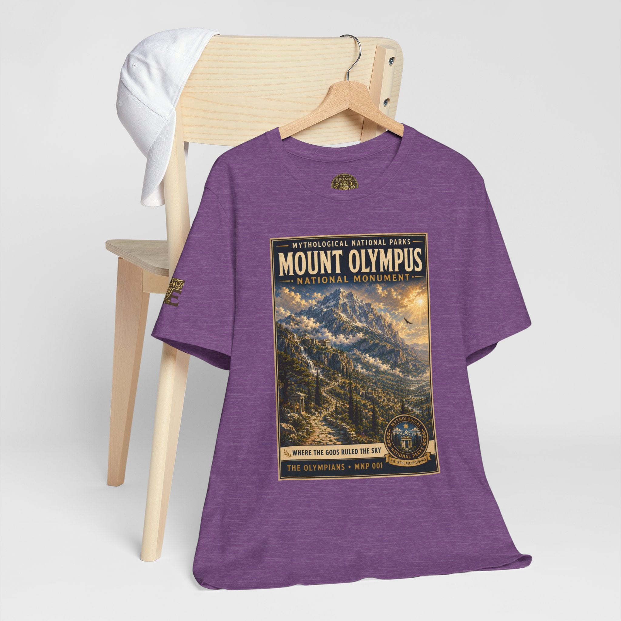 Mythological National Parks Collection I- #001-007- The Olympians  | Vintage nature poster Tee | Mythological National Parks graphic shirt