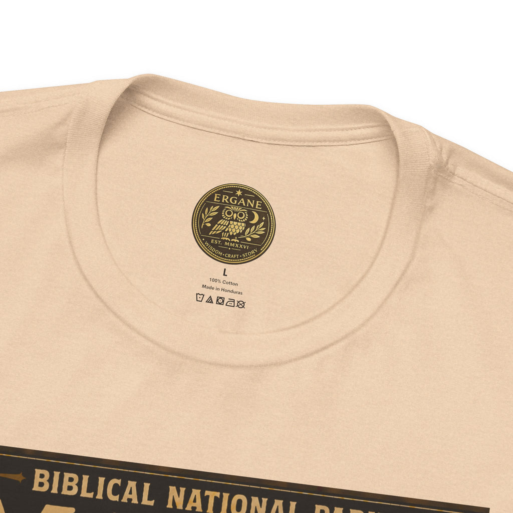 Biblical National Parks Collection VIII- The Apostles' Trails #049/049 | Acts 27-28 | Vintage nature poster Tee | Biblical national parks graphic shirt
