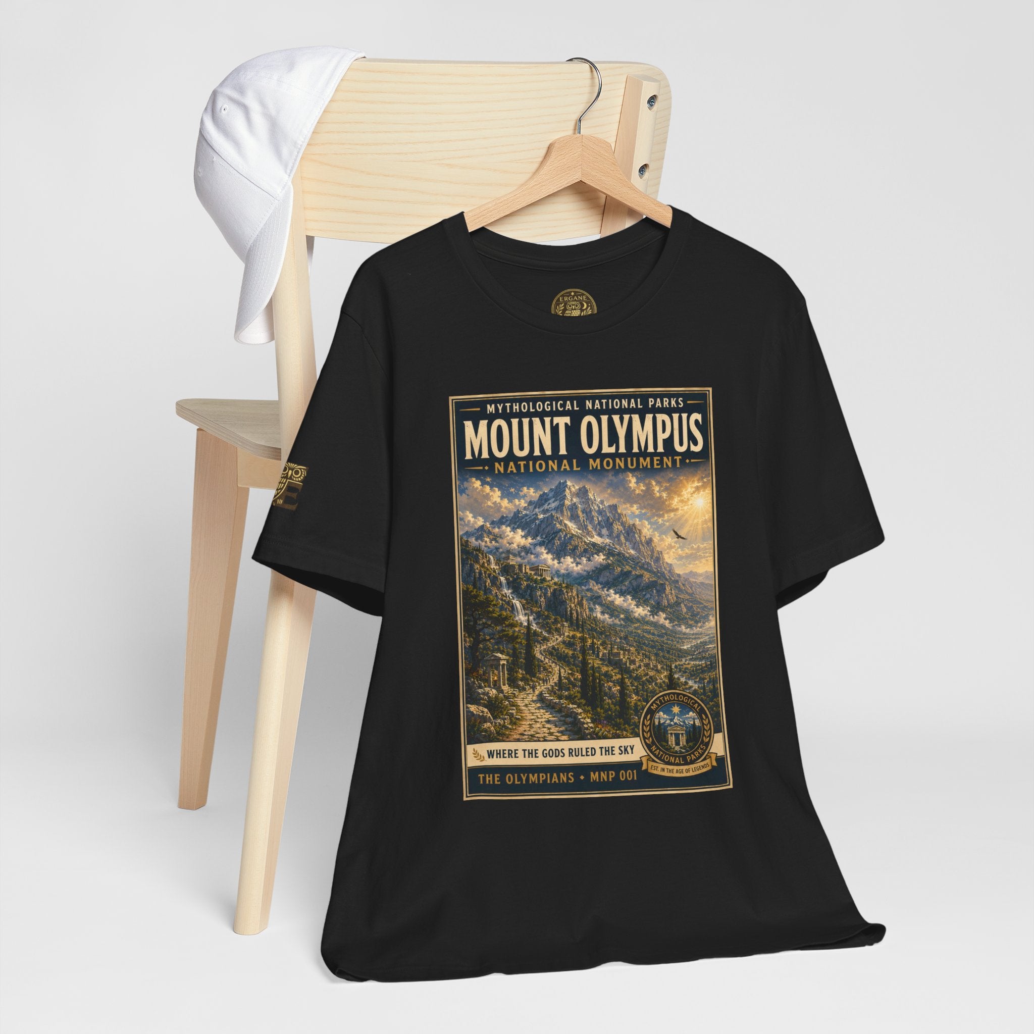 Mythological National Parks Collection I- #001-007- The Olympians  | Vintage nature poster Tee | Mythological National Parks graphic shirt