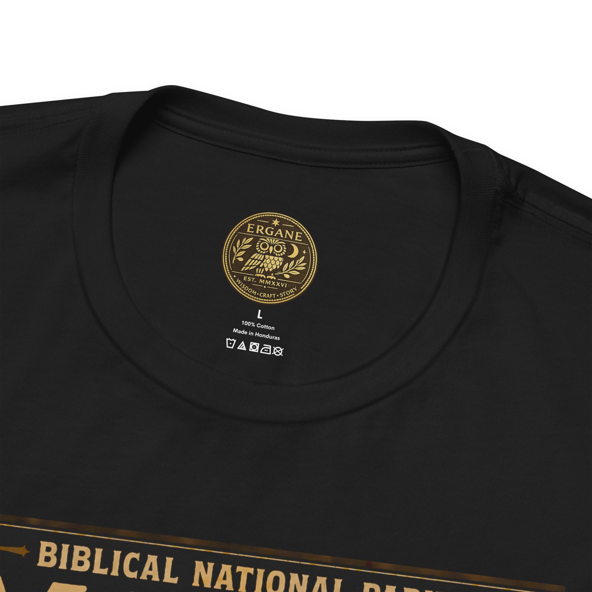 Biblical National Parks Collection VIII- The Apostles' Trails #049/049 | Acts 27-28 | Vintage nature poster Tee | Biblical national parks graphic shirt