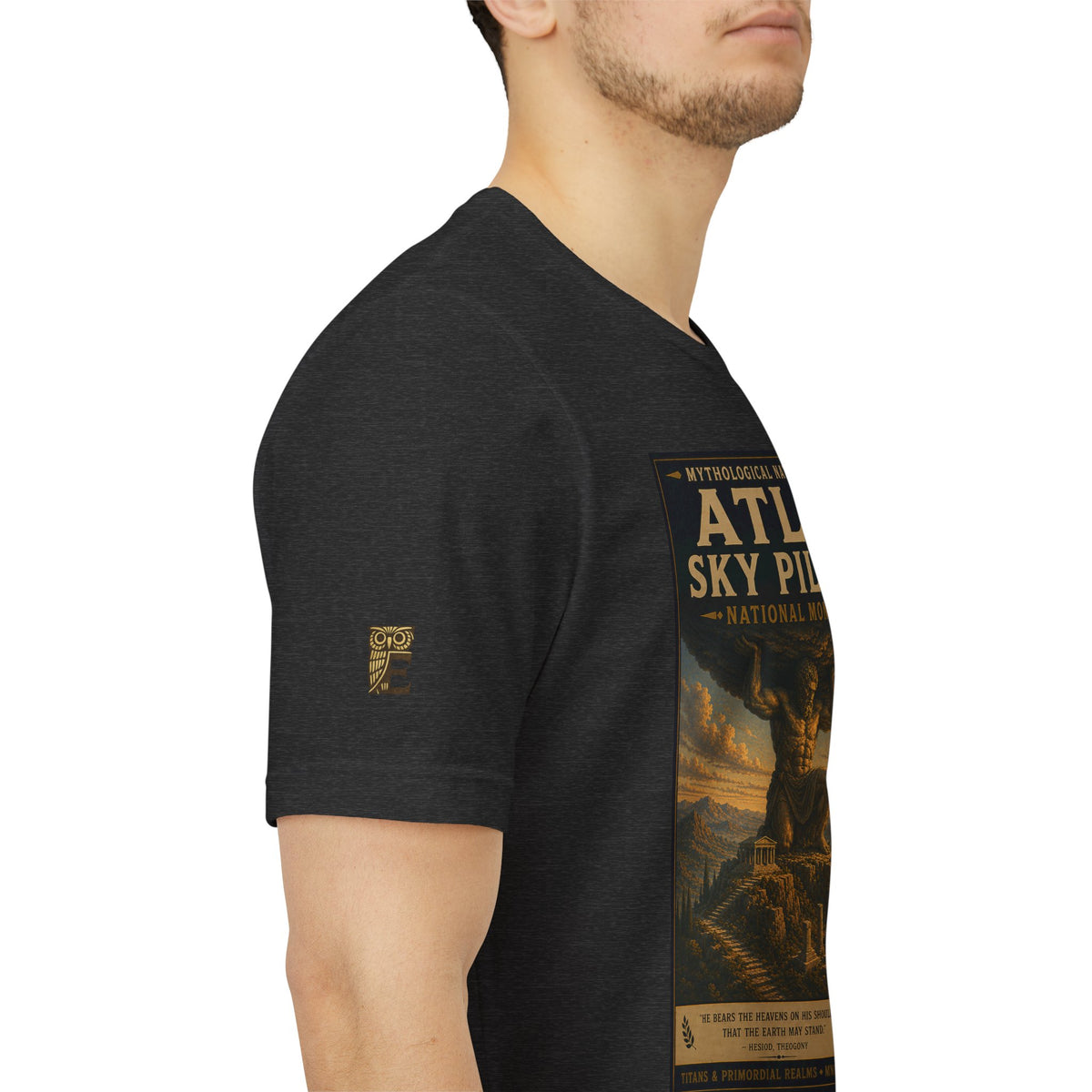 Mythological National Parks COLLECTION V- #044-050 TITANS & PRIMORDIAL REALMS | Vintage nature poster Tee | Mythological National Parks graphic shirt