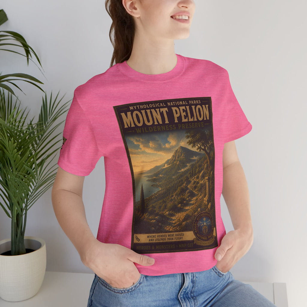 Mythological National Parks Collection III- #027-028 - Heros & Monsters | Vintage nature poster Tee | Mythological National Parks graphic shirt
